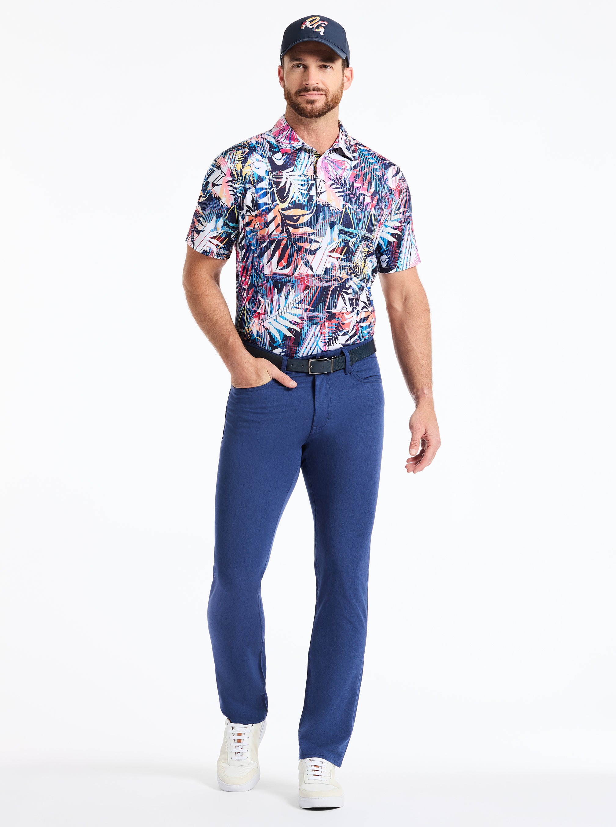 PALM DREAMS SHORT SLEEVE POLO