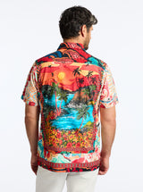 PESCAIA SHORT SLEEVE BUTTON DOWN SHIRT