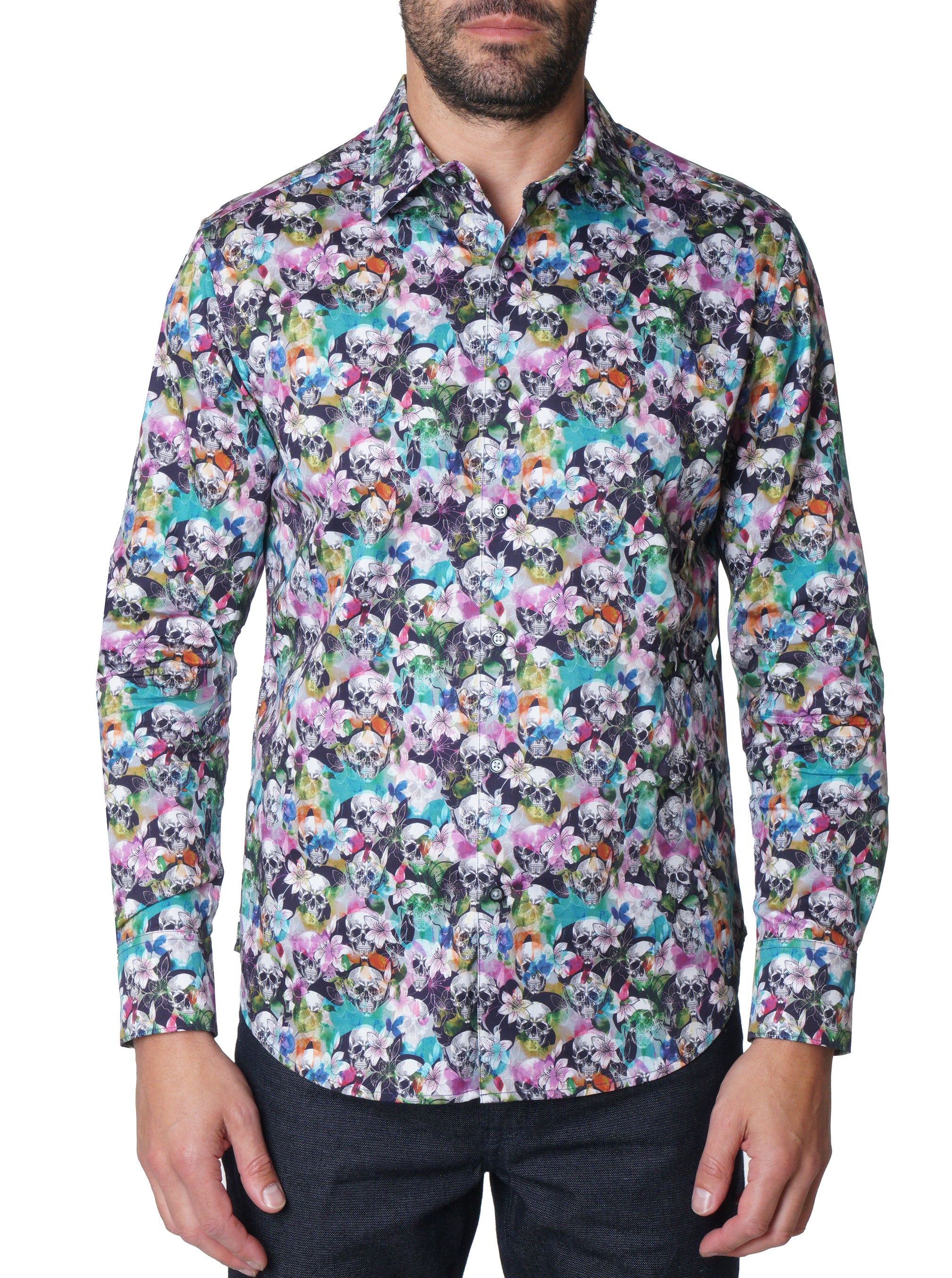 PERRY LONG SLEEVE BUTTON DOWN SHIRT