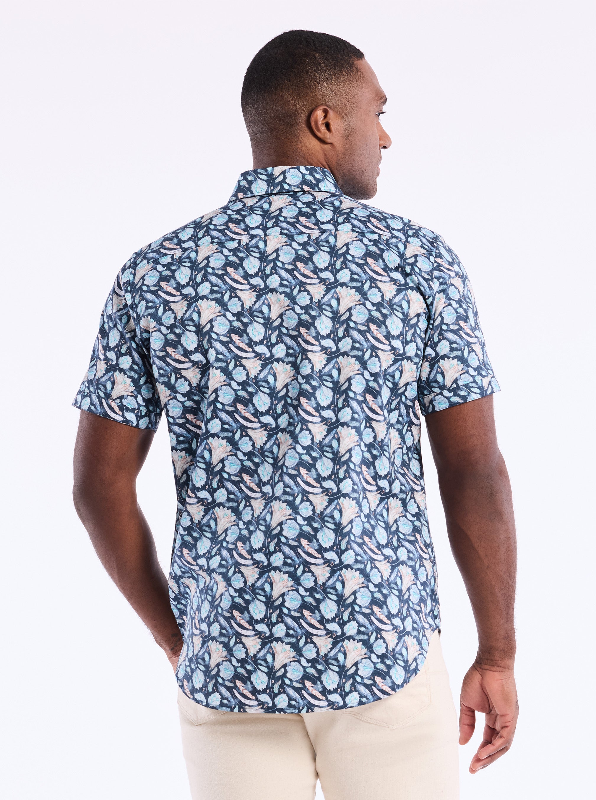 FRESNO SHORT SLEEVE BUTTON DOWN SHIRT