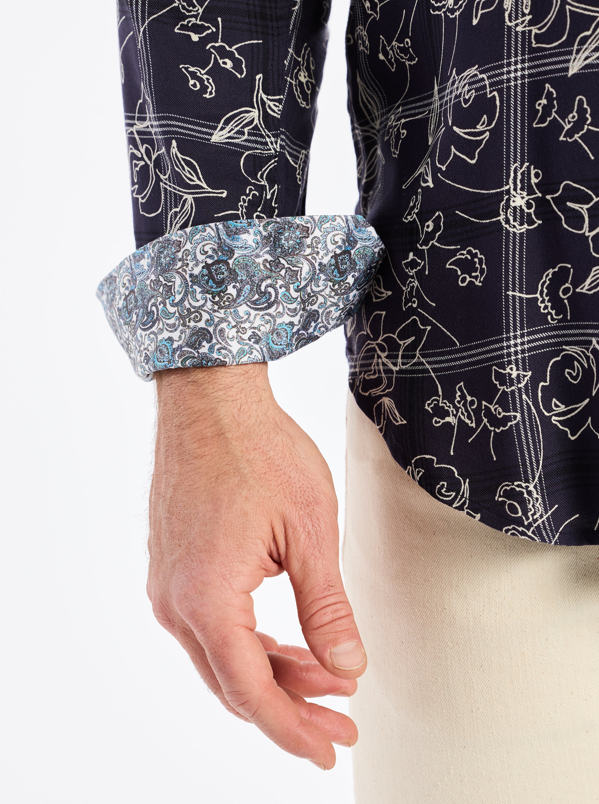 ESSEX LONG SLEEVE BUTTON DOWN SHIRT