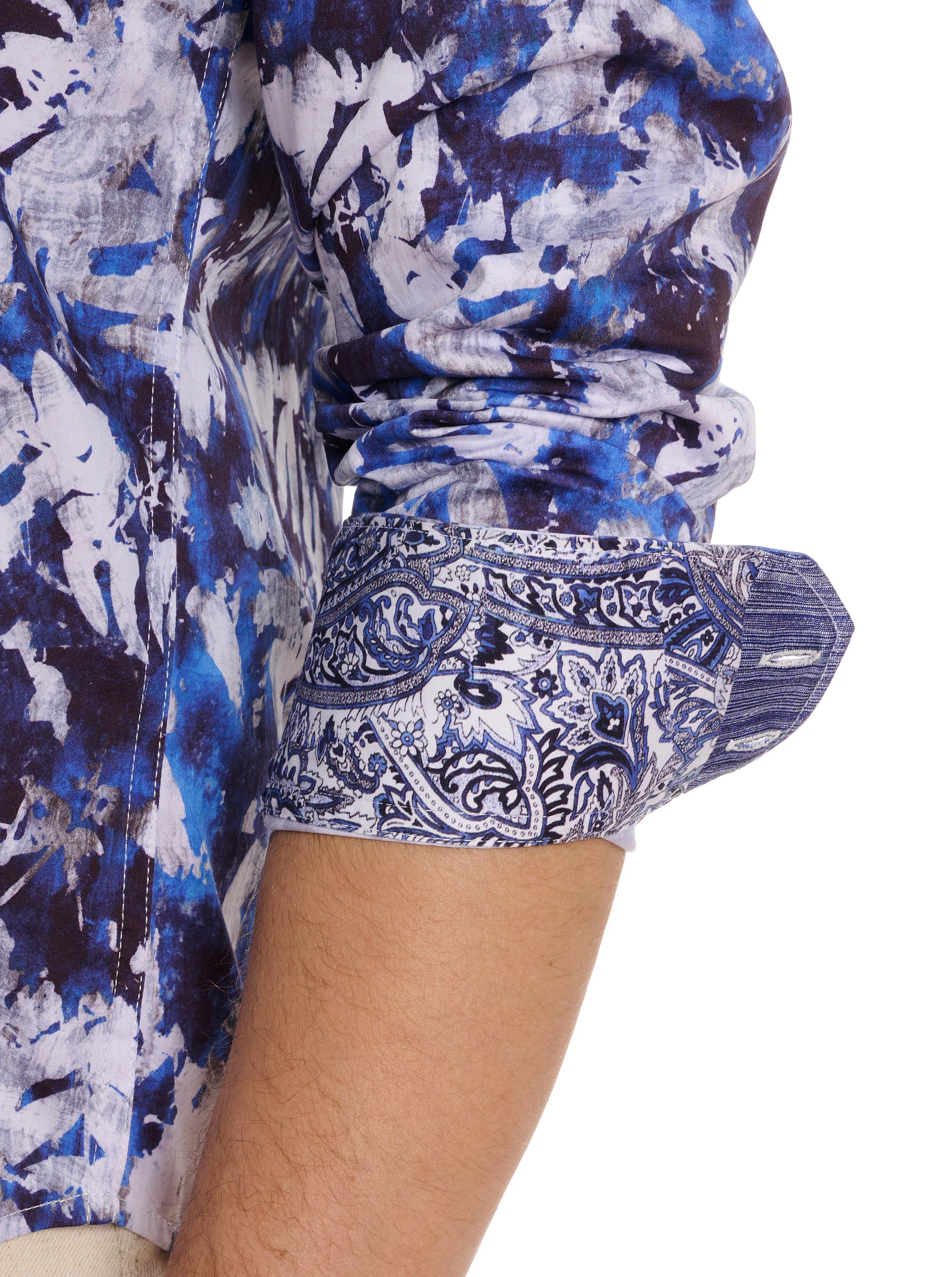 DELANO LONG SLEEVE BUTTON DOWN SHIRT