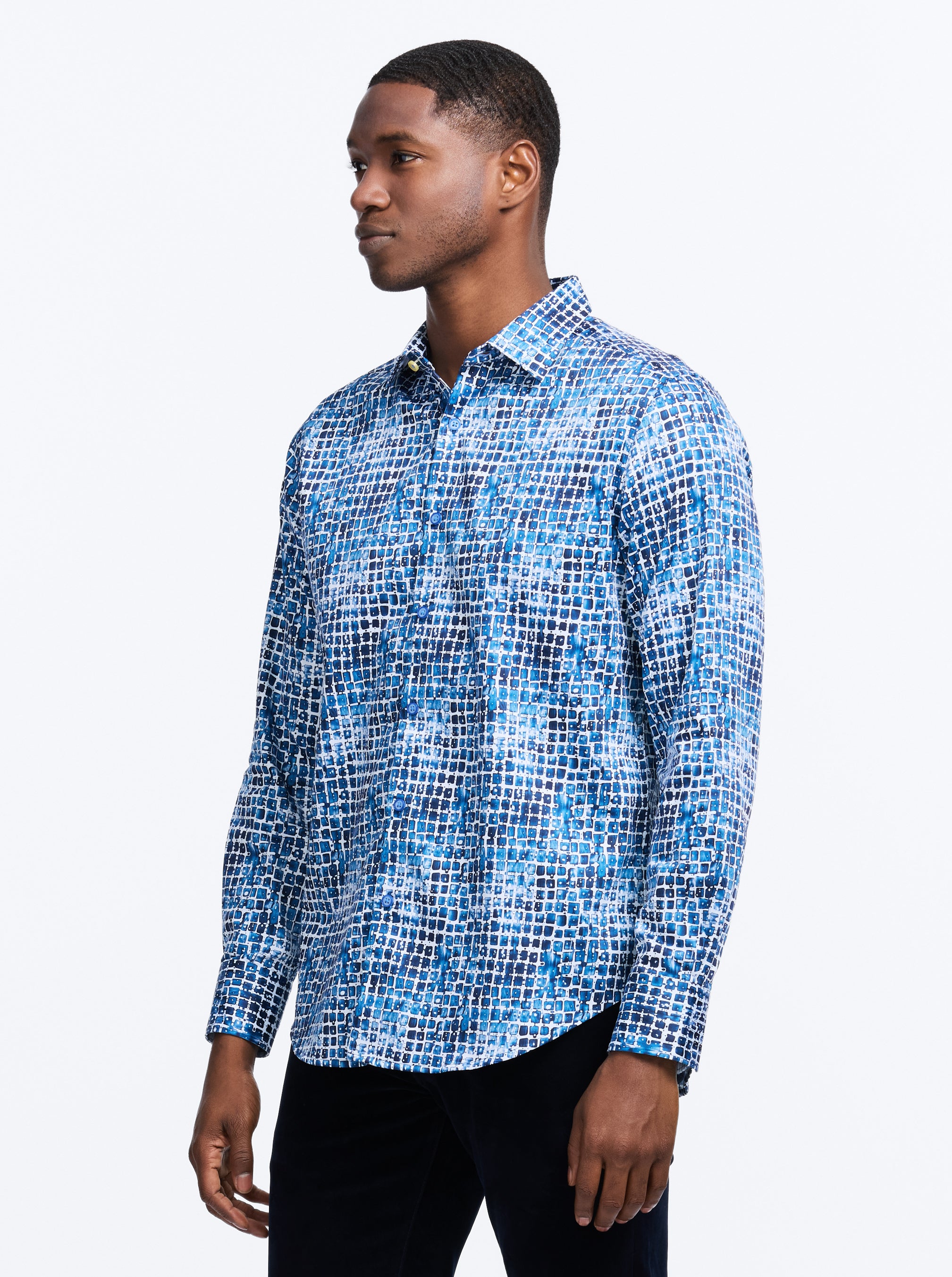 HESTER LONG SLEEVE BUTTON DOWN SHIRT