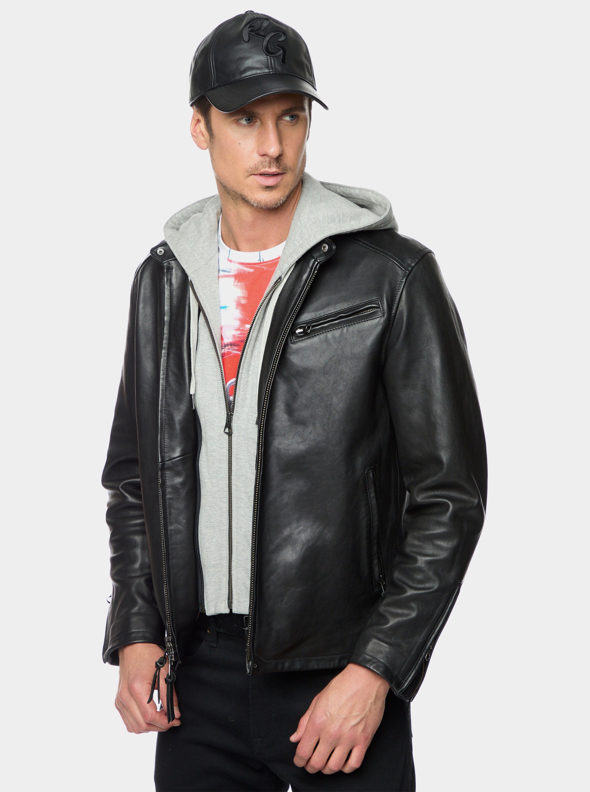 CHET LEATHER JACKET