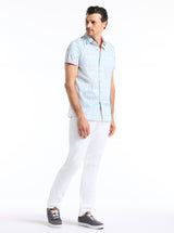 MIRAGE SHORT SLEEVE BUTTON DOWN SHIRT