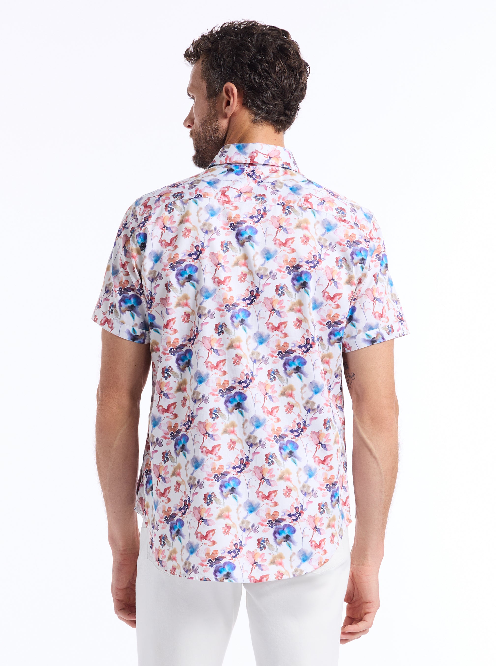 NORBY SHORT SLEEVE BUTTON DOWN SHIRT