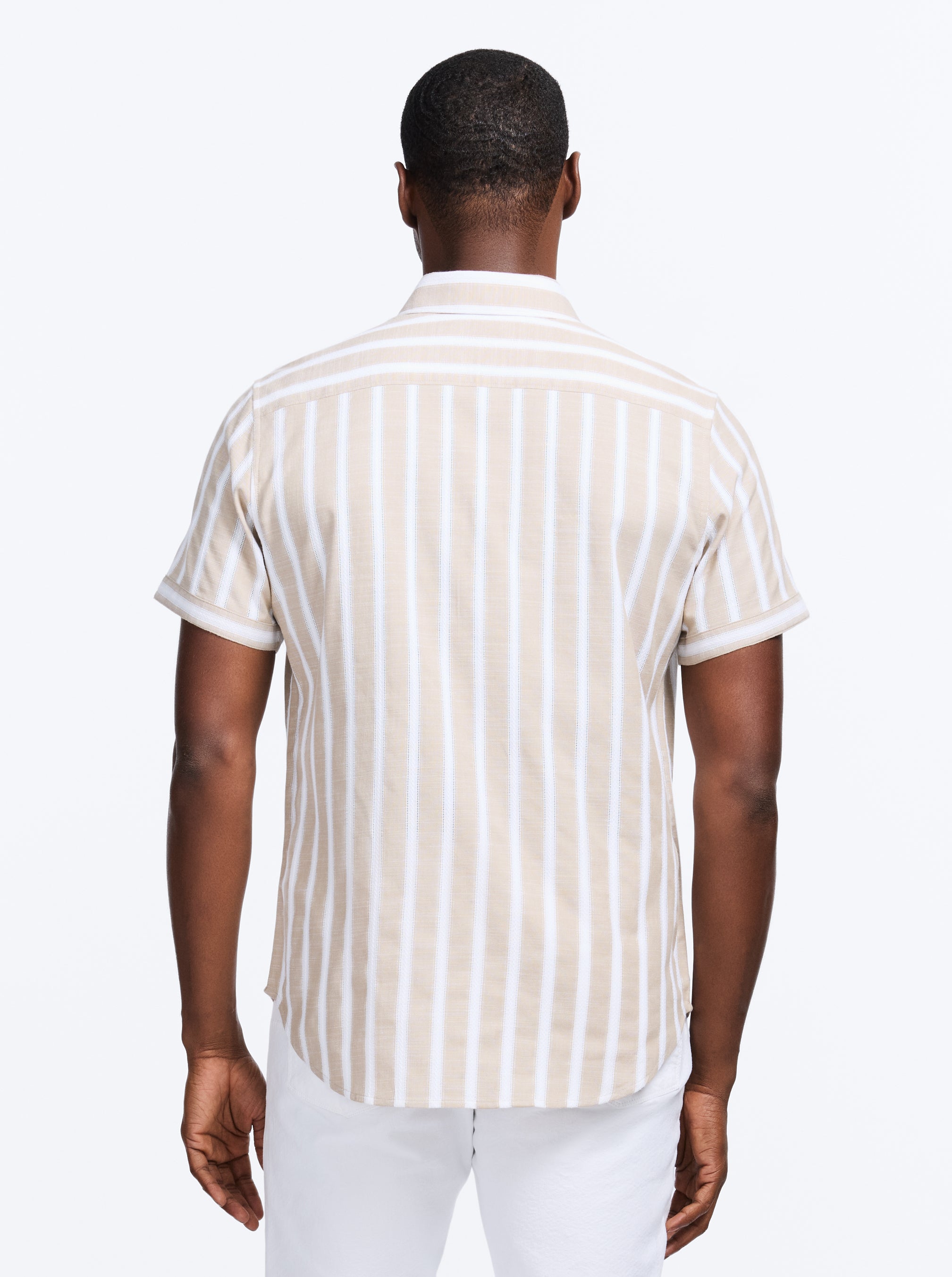 PRESTON SHORT SLEEVE BUTTON DOWN SHIRT