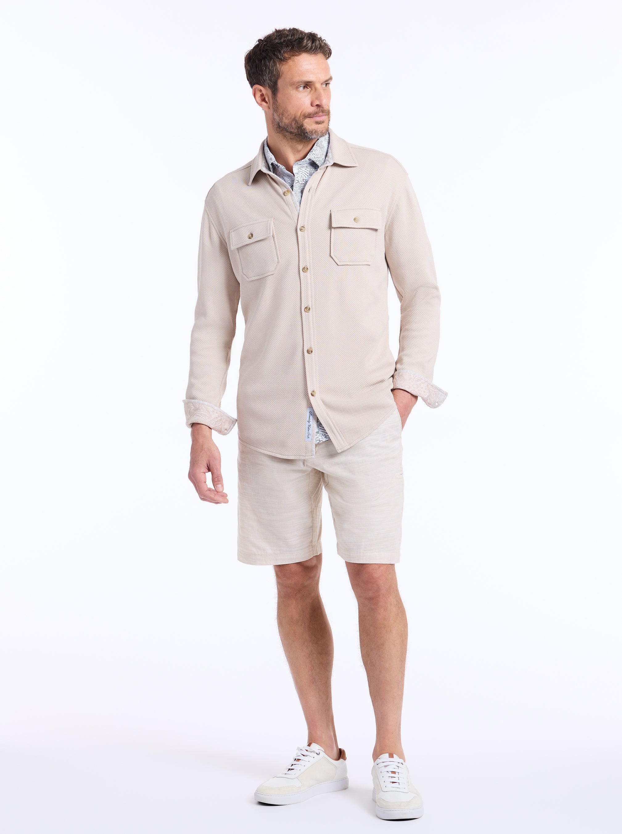 EASTLING KNIT SHIRT JACKET