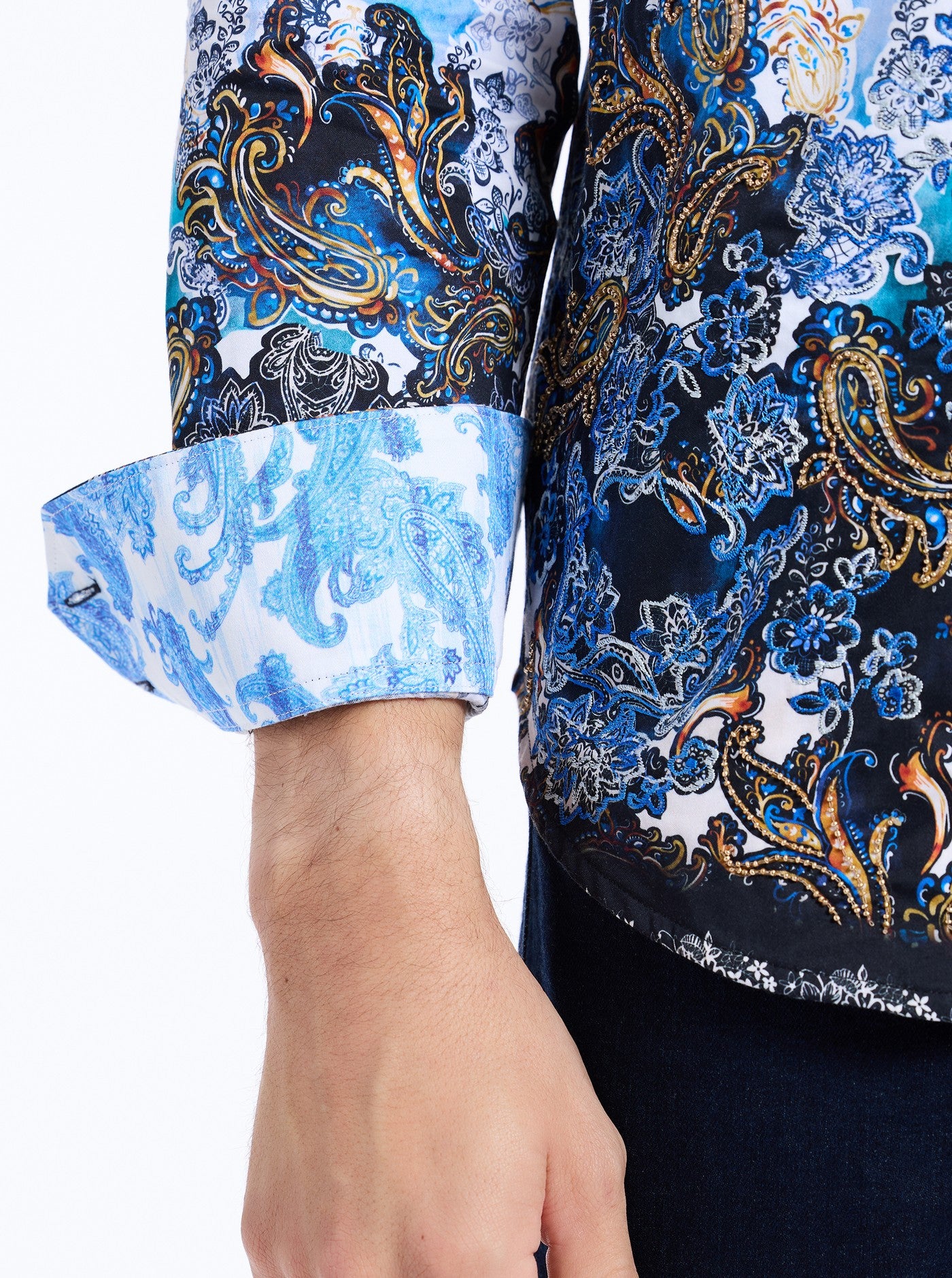 CLAPHAM LONG SLEEVE BUTTON DOWN SHIRT