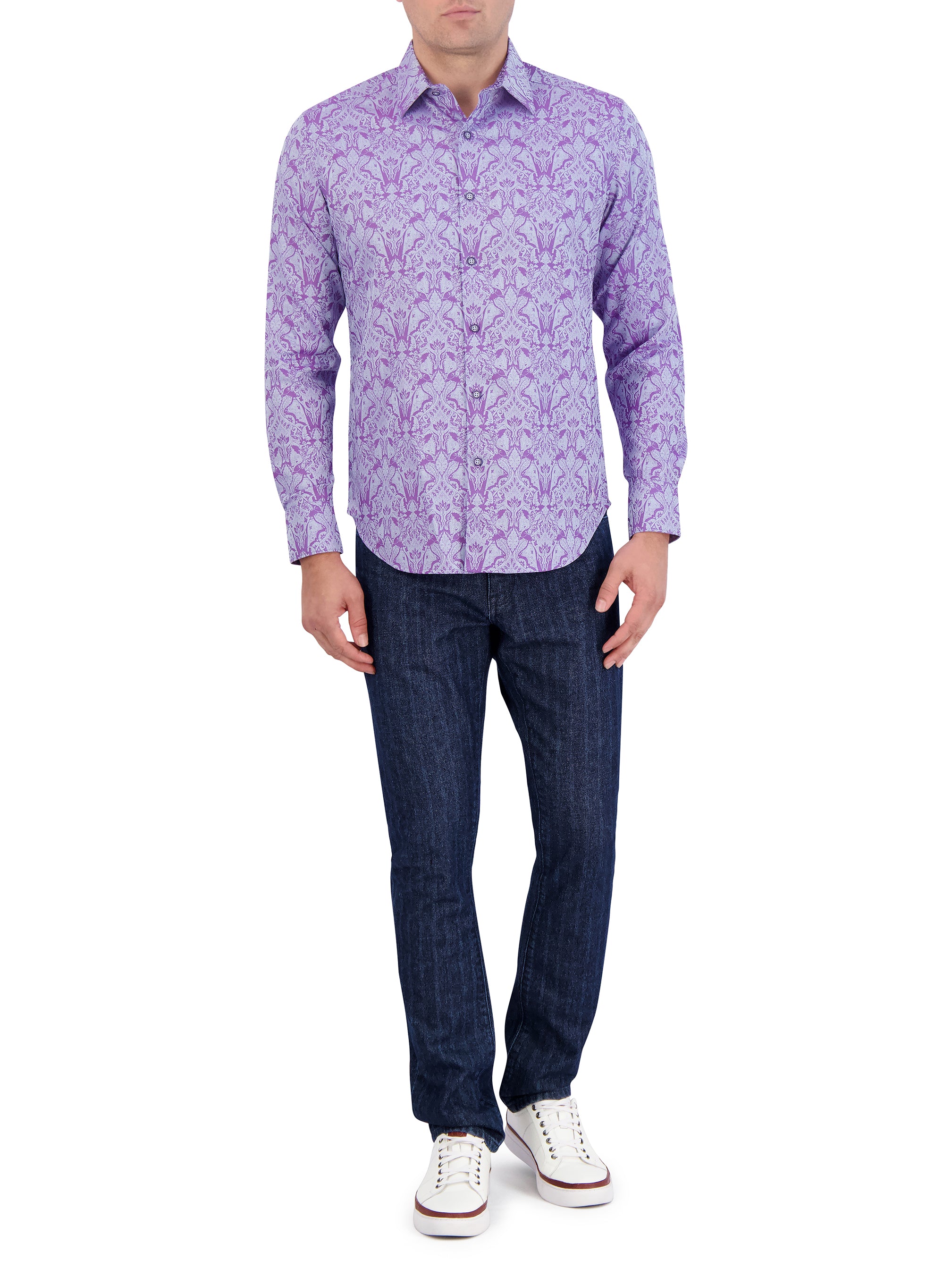 HIGHLAND LONG SLEEVE BUTTON DOWN SHIRT