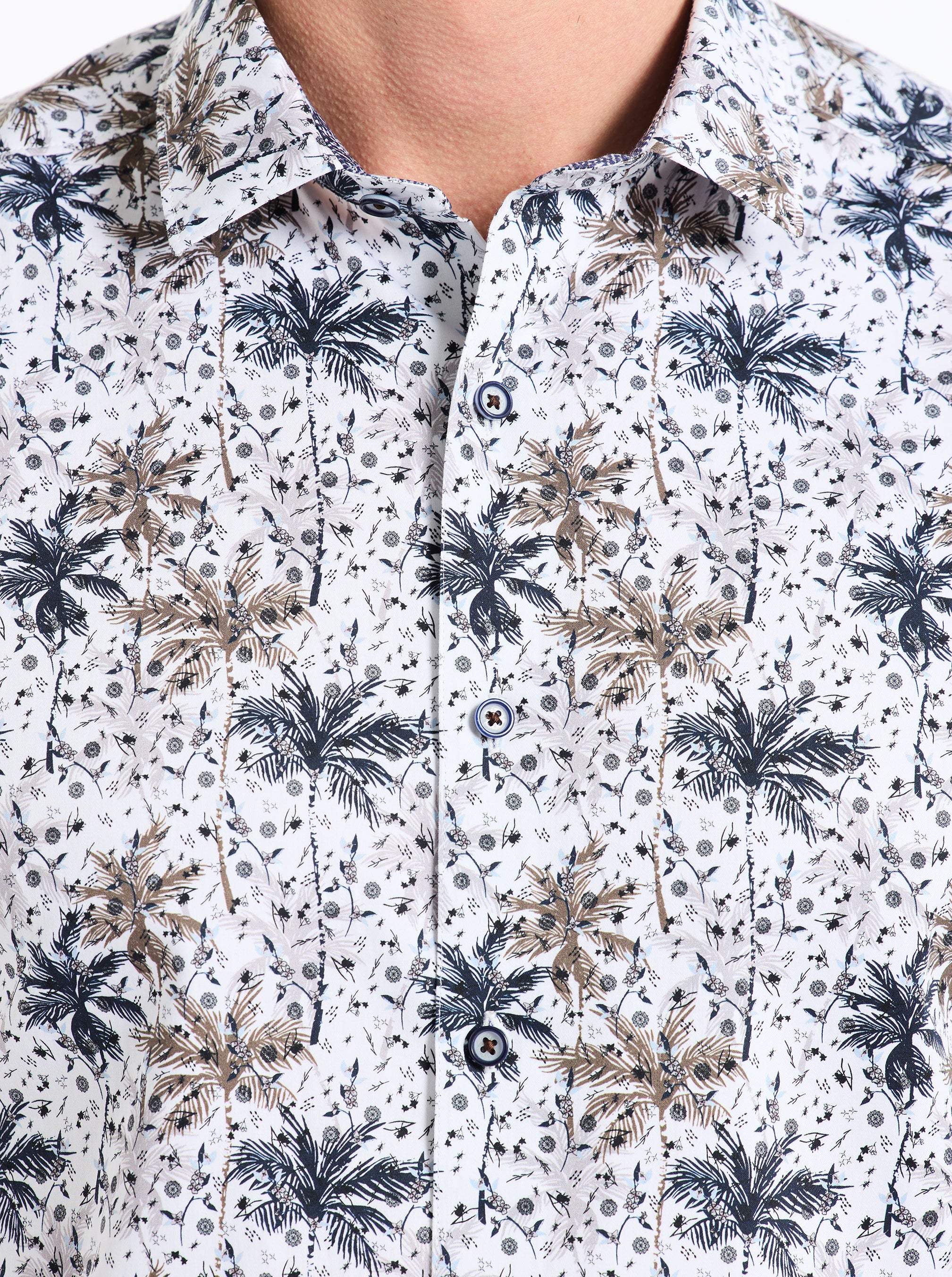 XAVIER SHORT SLEEVE BUTTON DOWN SHIRT