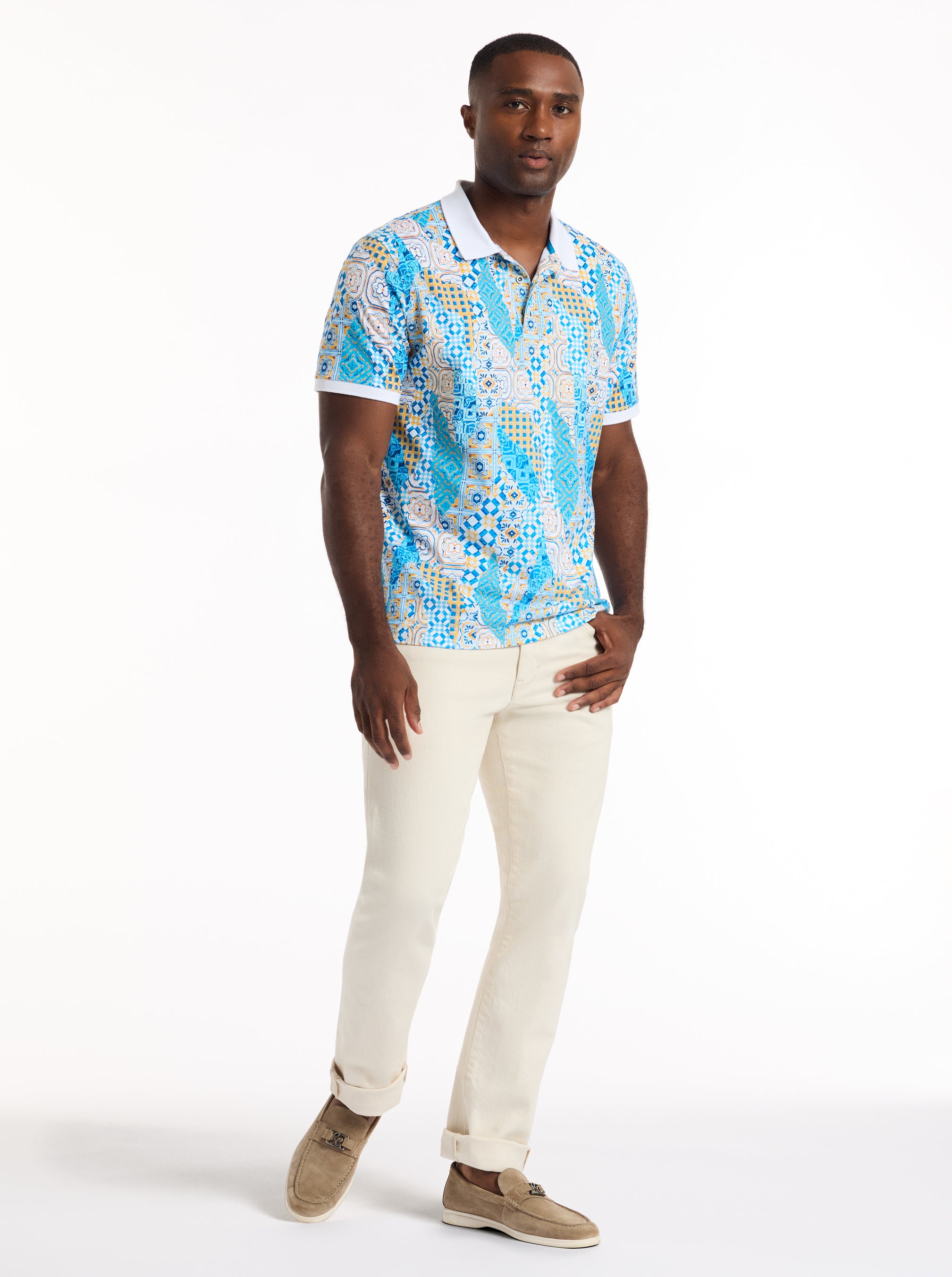 WARD SHORT SLEEVE POLO