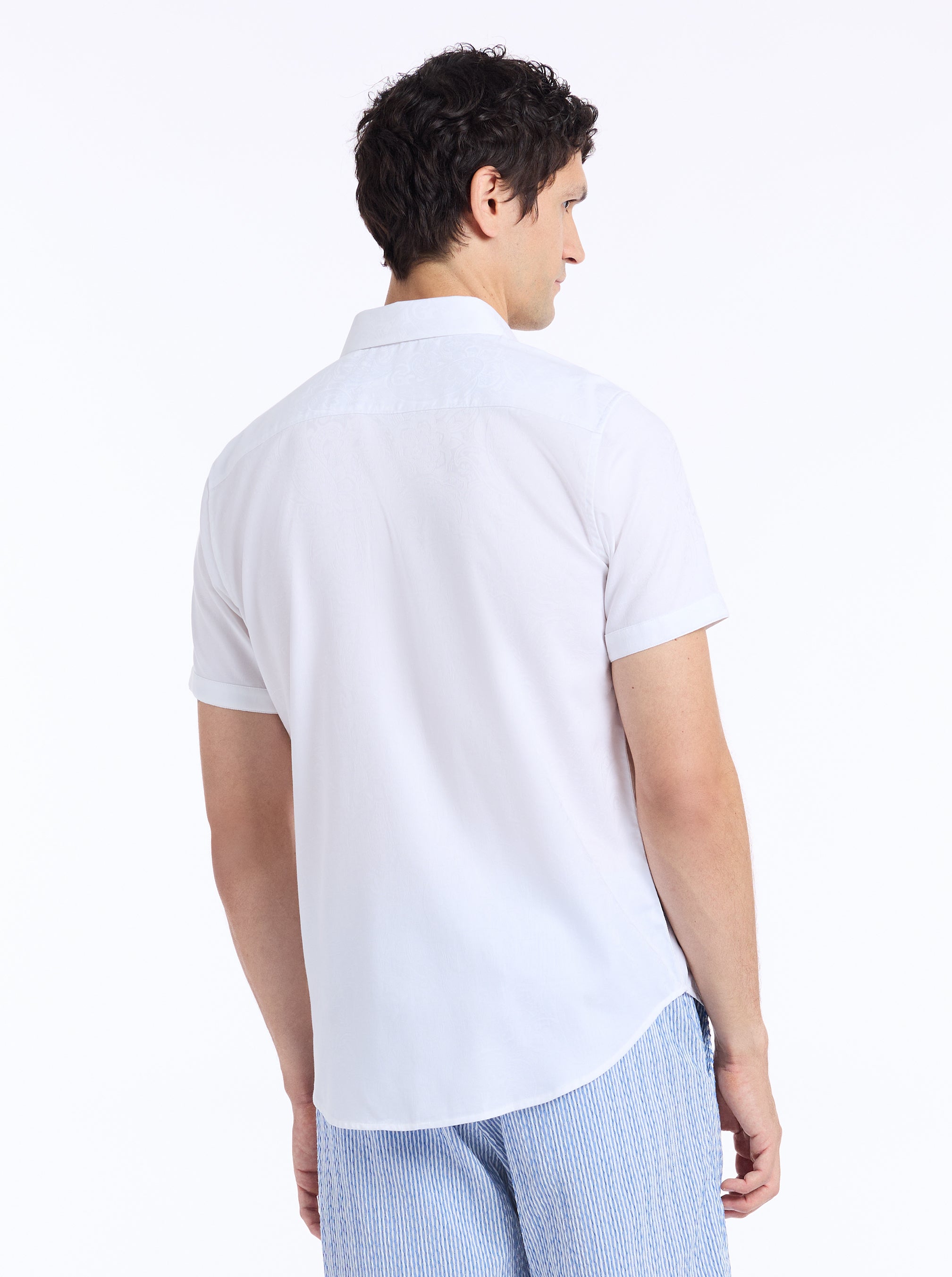 HUDSON SHORT SLEEVE BUTTON DOWN SHIRT