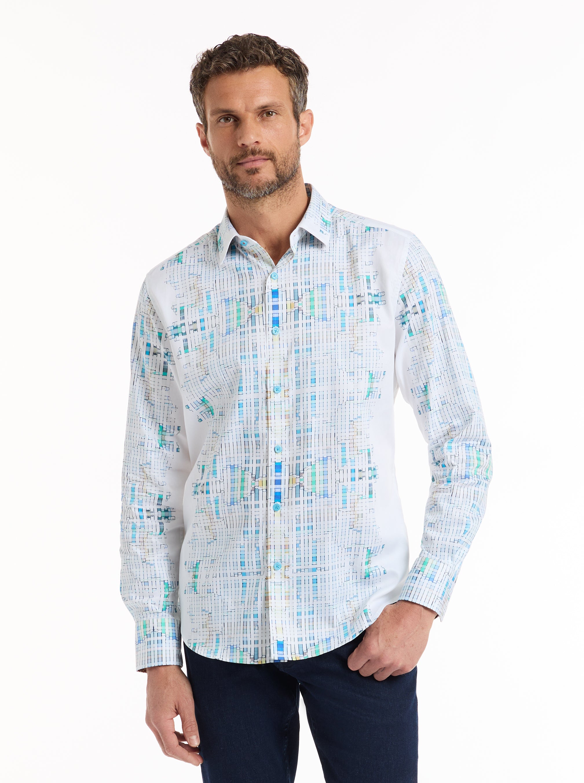 WESTHORPE LONG SLEEVE BUTTON DOWN SHIRT