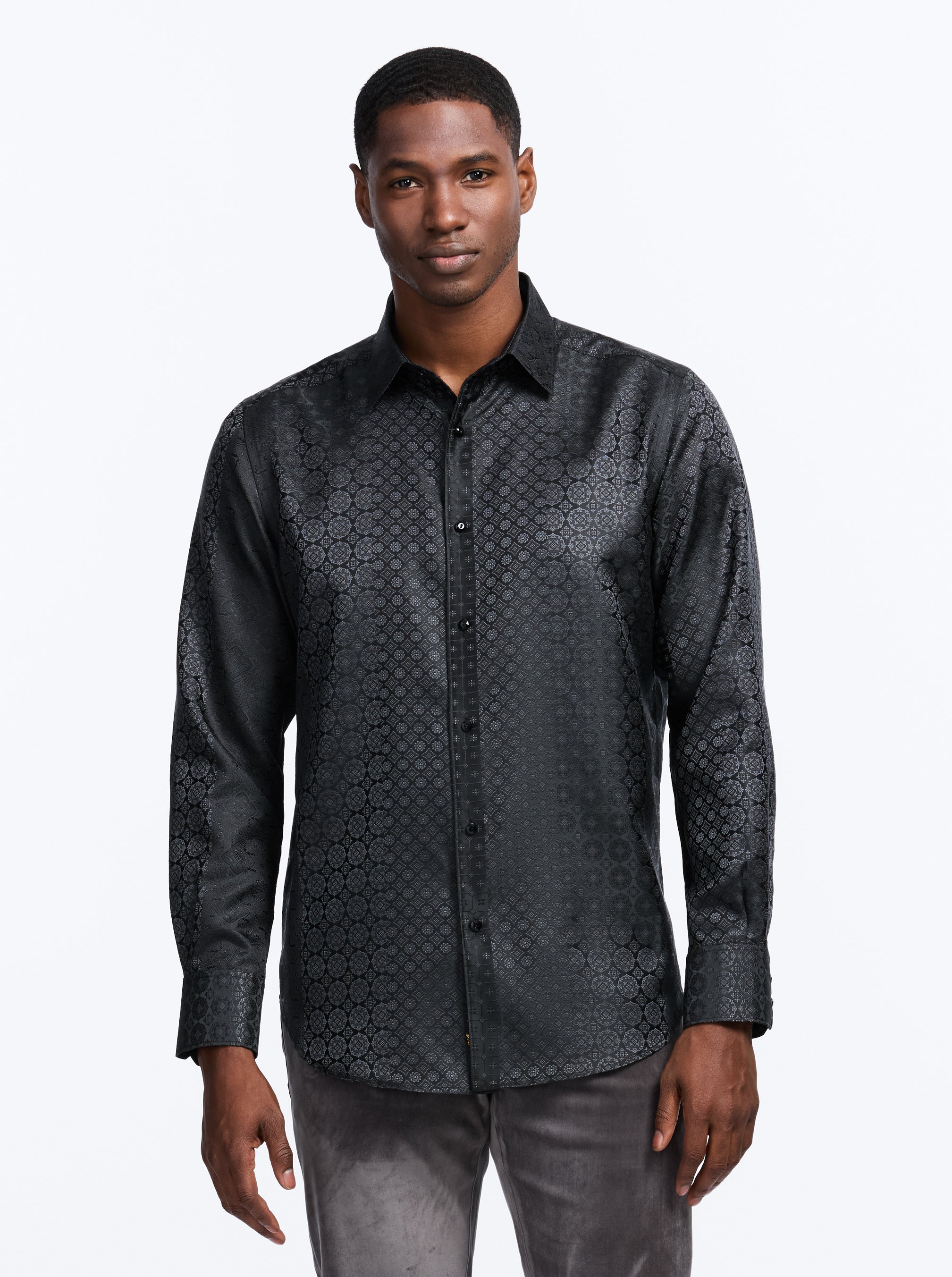 LIMITED EDITION NOBLE TOUCH LONG SLEEVE BUTTON DOWN SHIRT