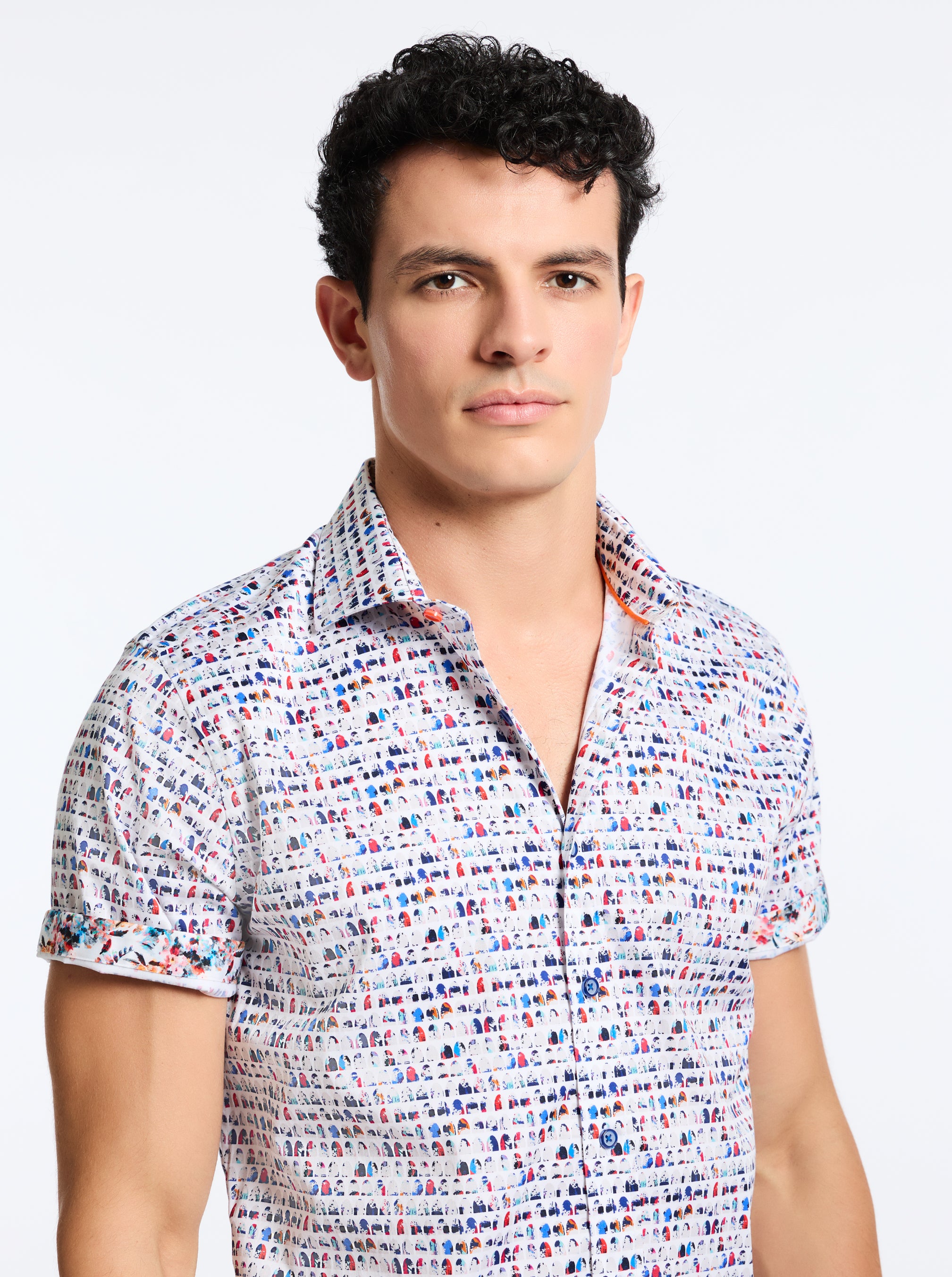 BOARD BASH SHORT SLEEVE BUTTON DOWN SHIRT
