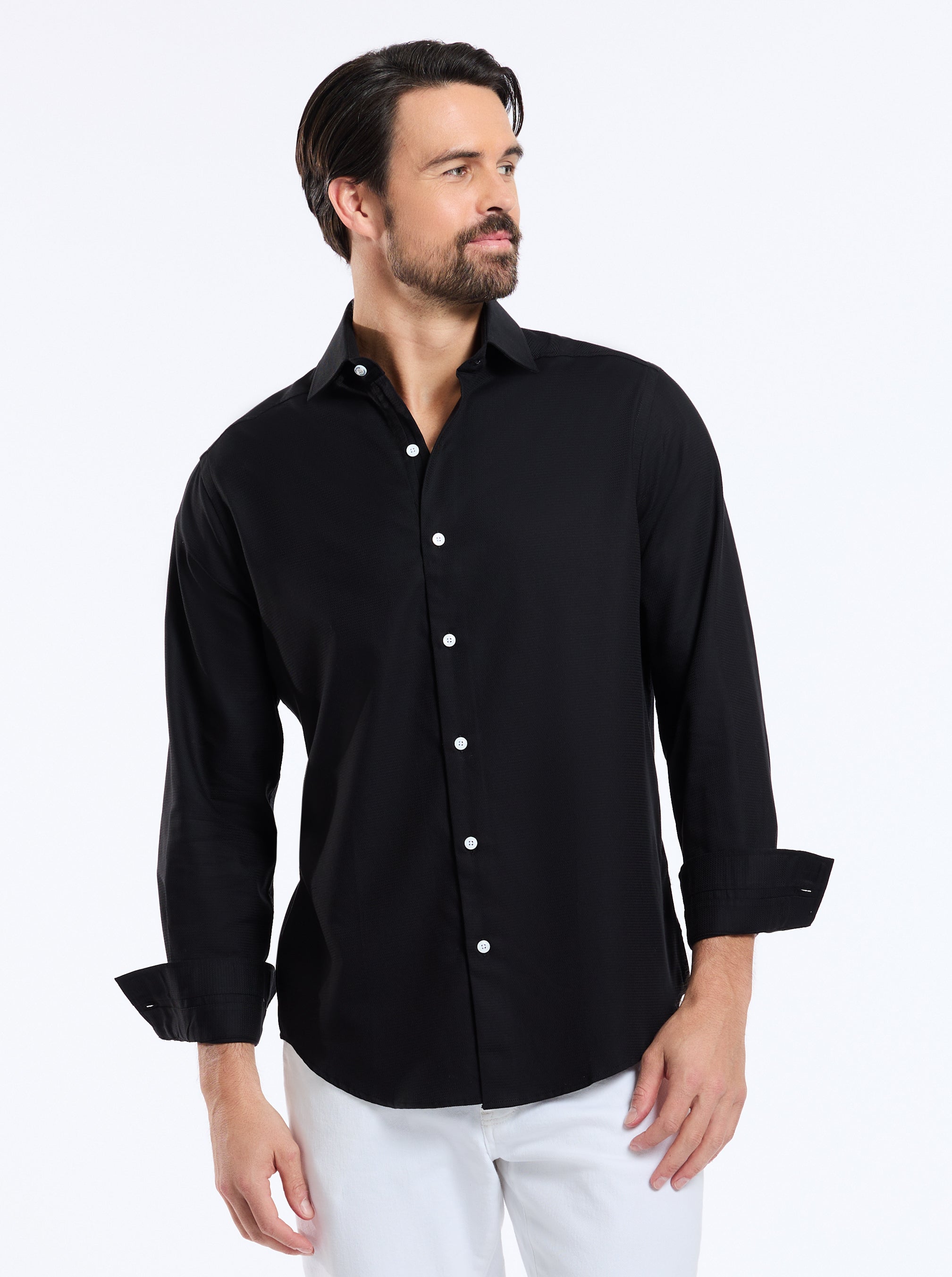 ARCH LONG SLEEVE BUTTON DOWN SHIRT