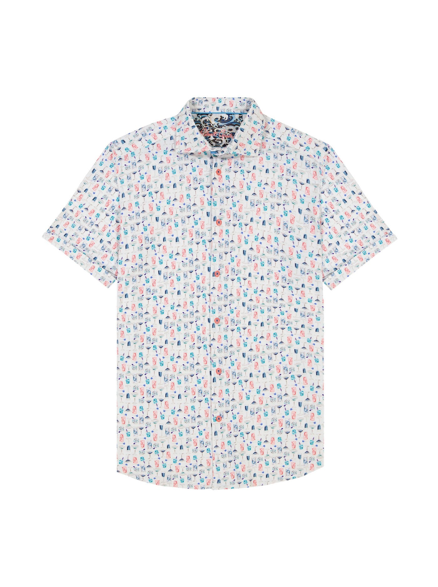 MIX N MATCH SHORT SLEEVE BUTTON DOWN SHIRT