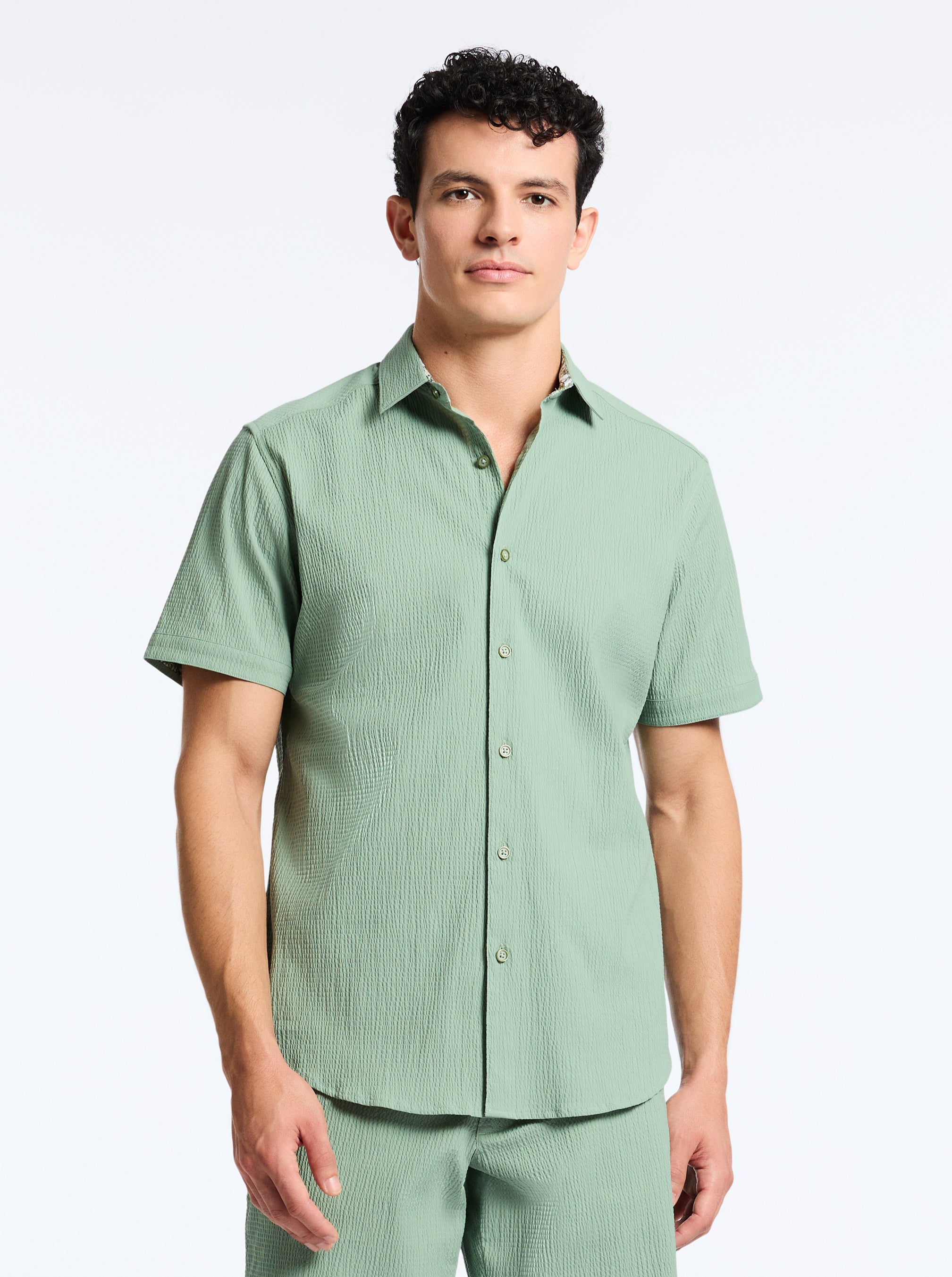 Robert Graham Thresher Short Sleeve Button Down Shirt