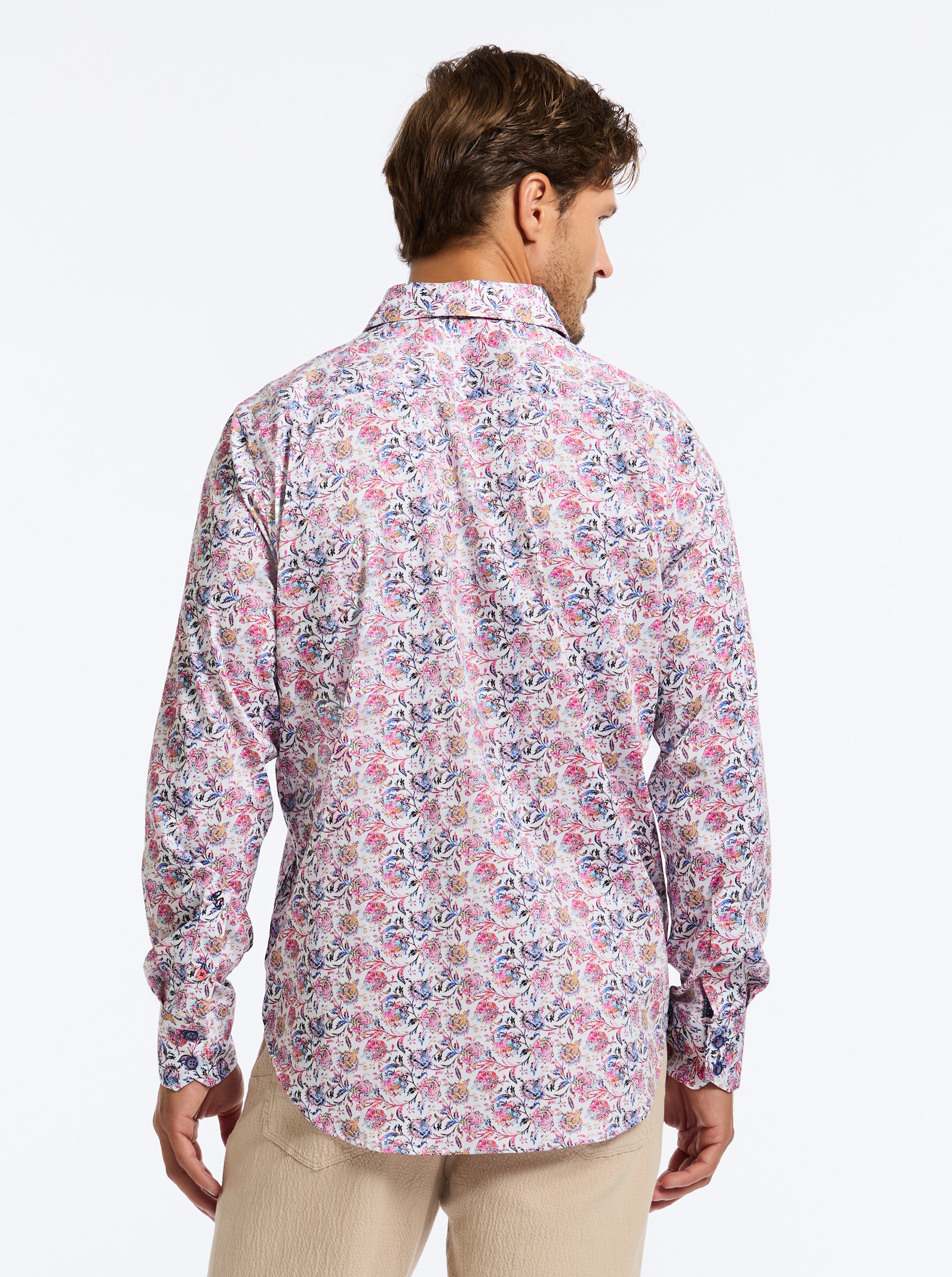 ANDAMAN LONG SLEEVE BUTTON DOWN SHIRT