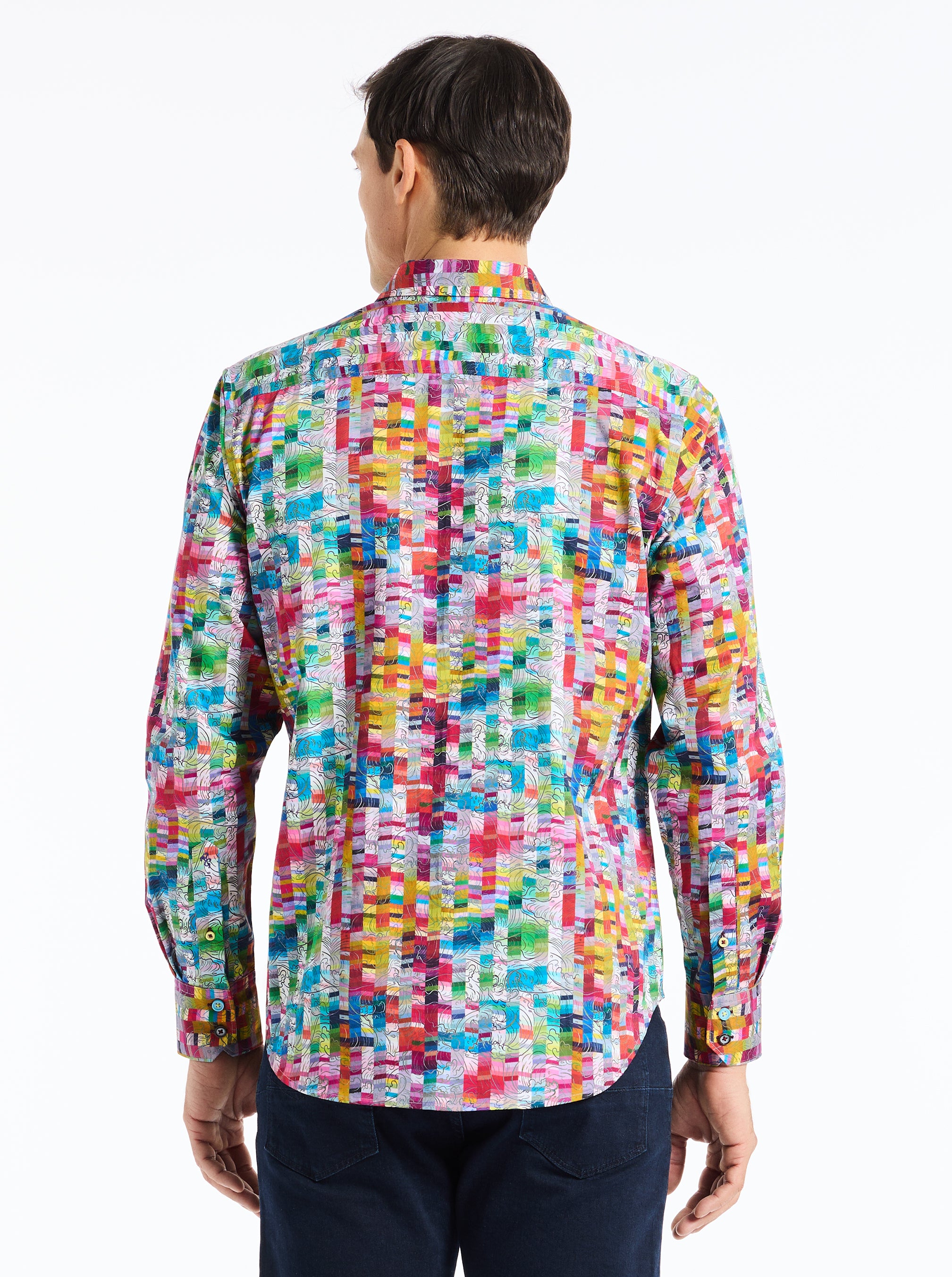 LEROY LONG SLEEVE BUTTON DOWN SHIRT