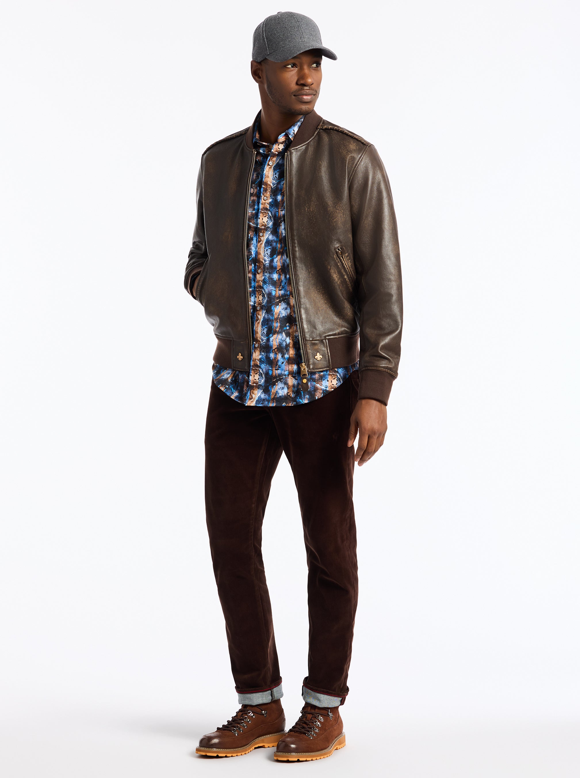 LIMITED EDITION GILDED OUTLAW LEATHER JACKET