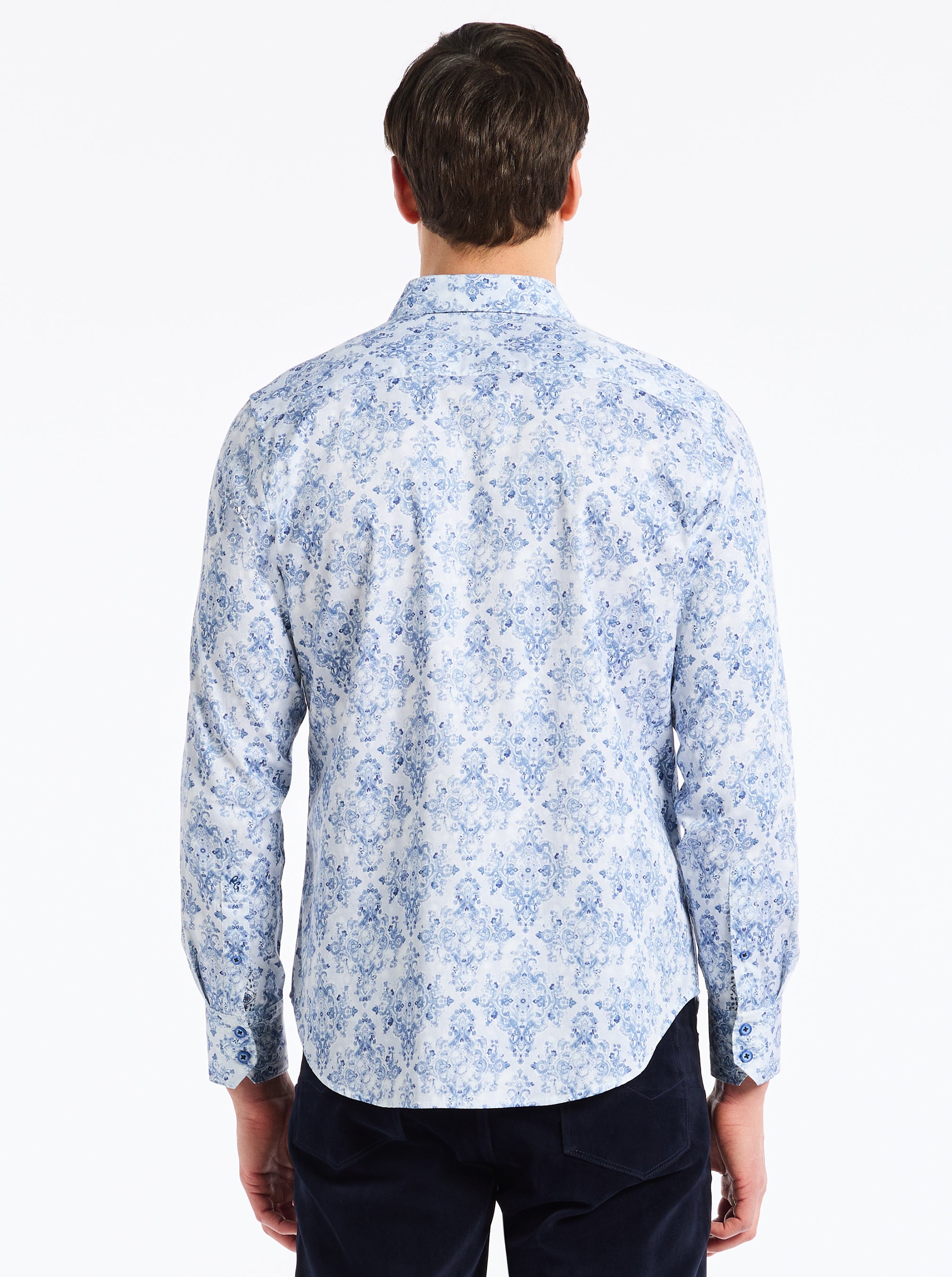 DELANCEY LONG SLEEVE BUTTON DOWN SHIRT