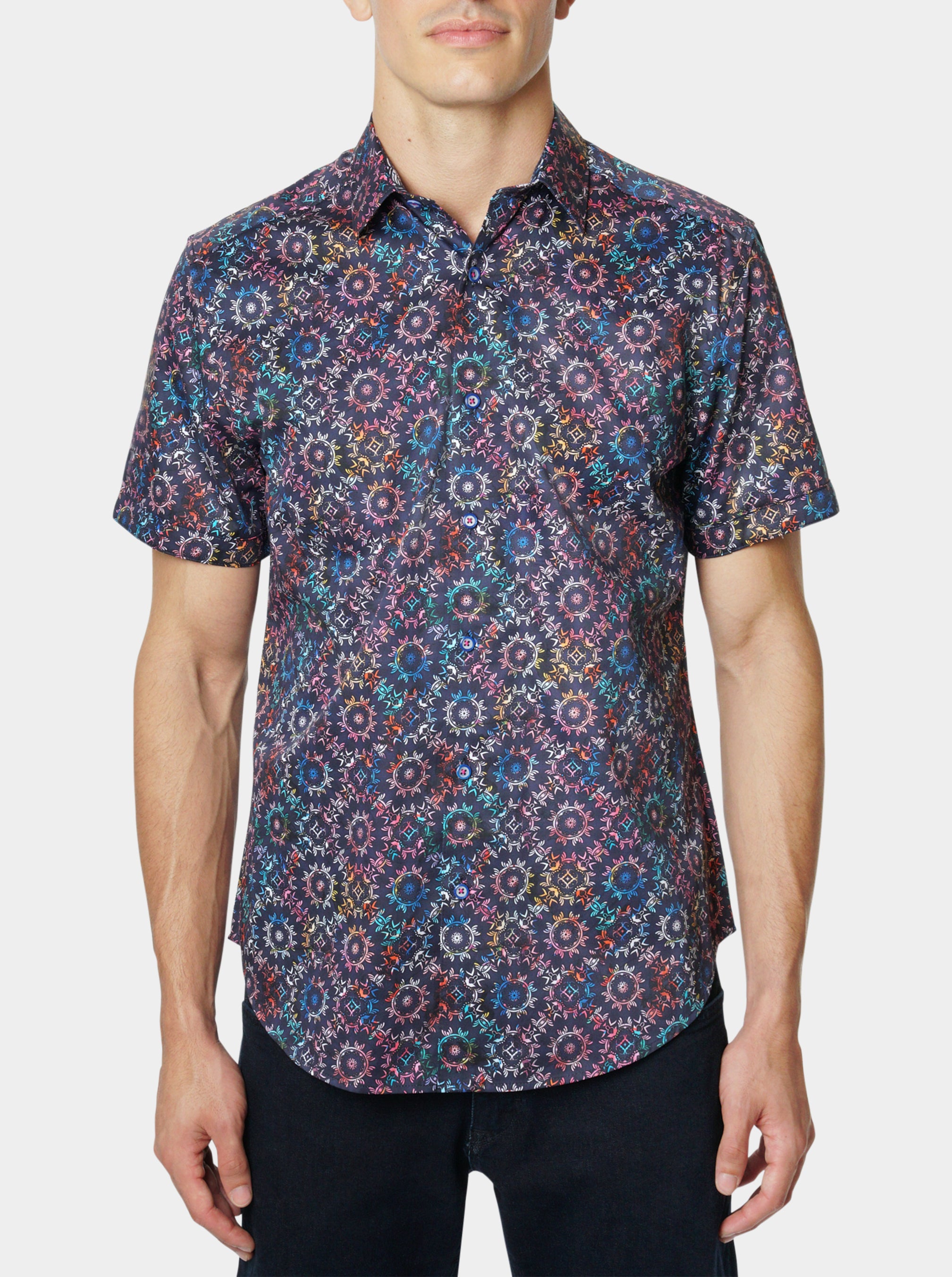GALINDO SHORT SLEEVE BUTTON DOWN SHIRT