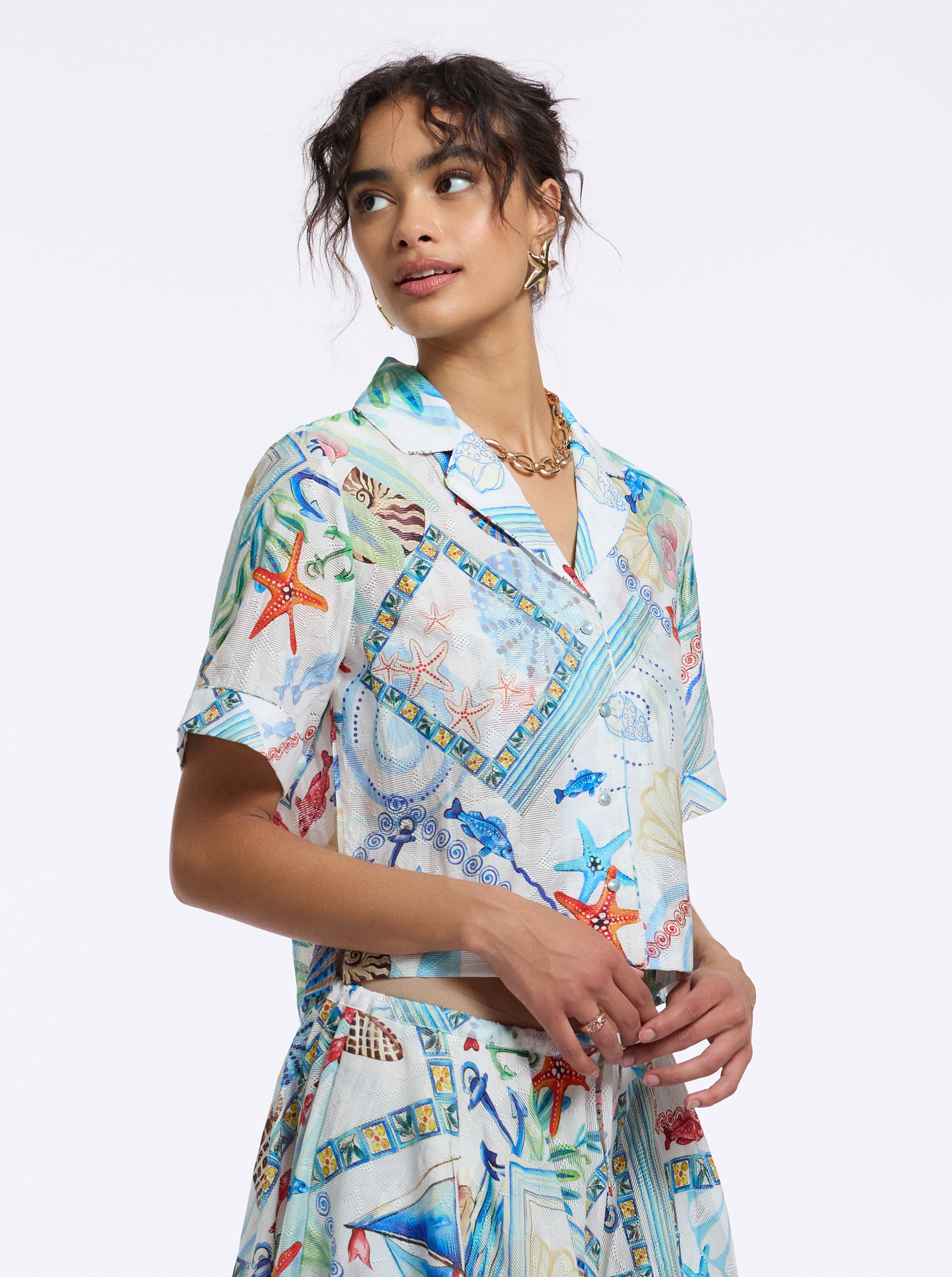 GEMMA SHORT SLEEVE SHIRT