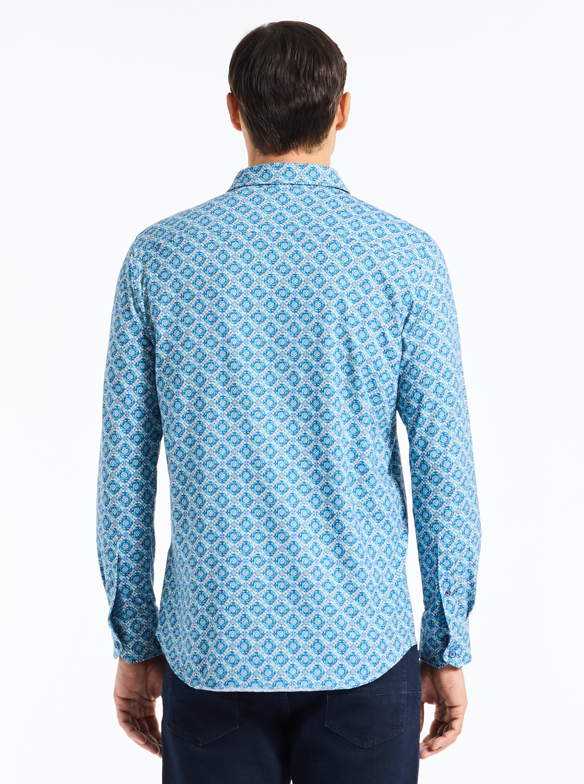 BAYLOR LONG SLEEVE BUTTON DOWN SHIRT