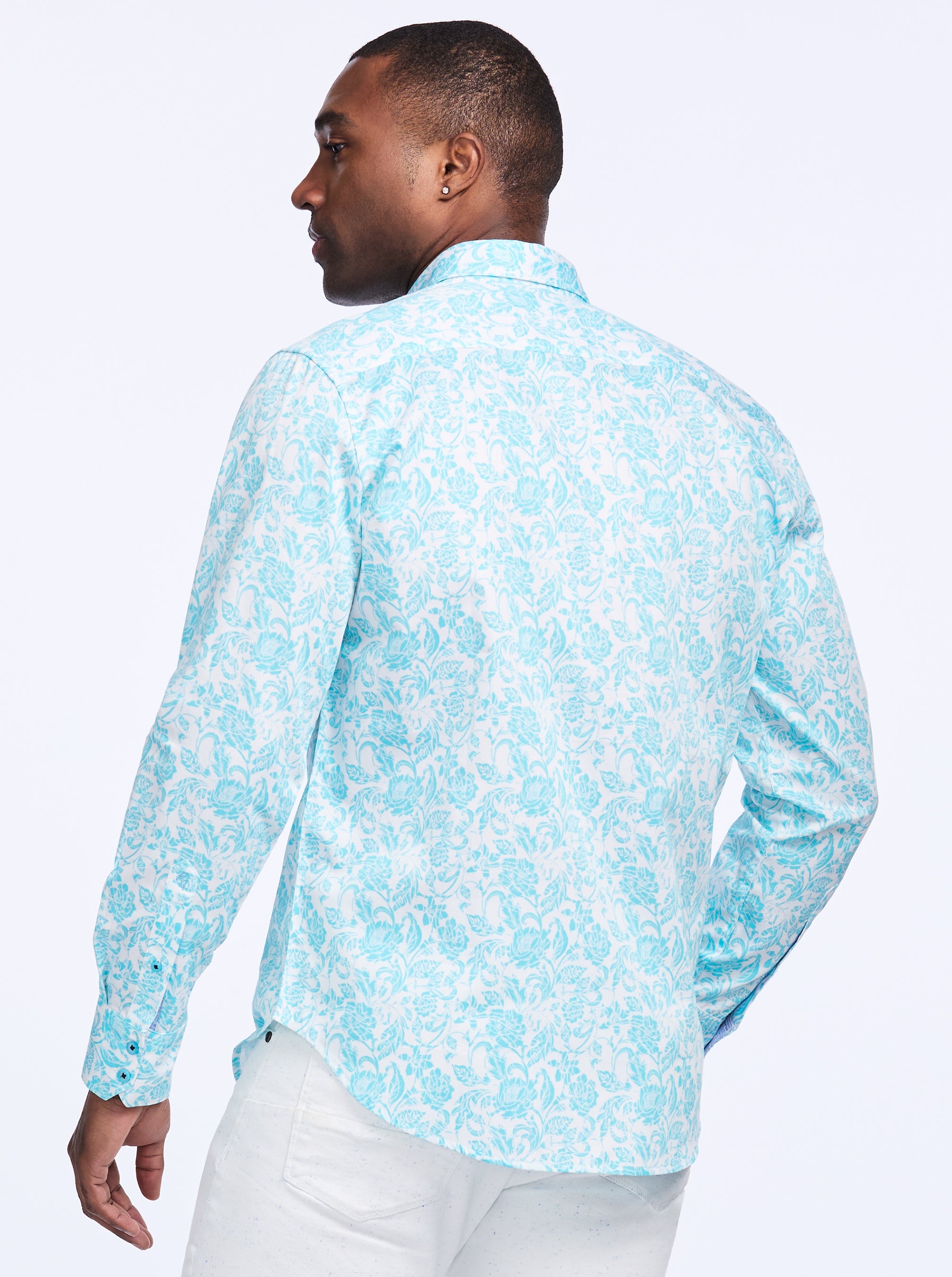 CALEDON LONG SLEEVE BUTTON DOWN SHIRT