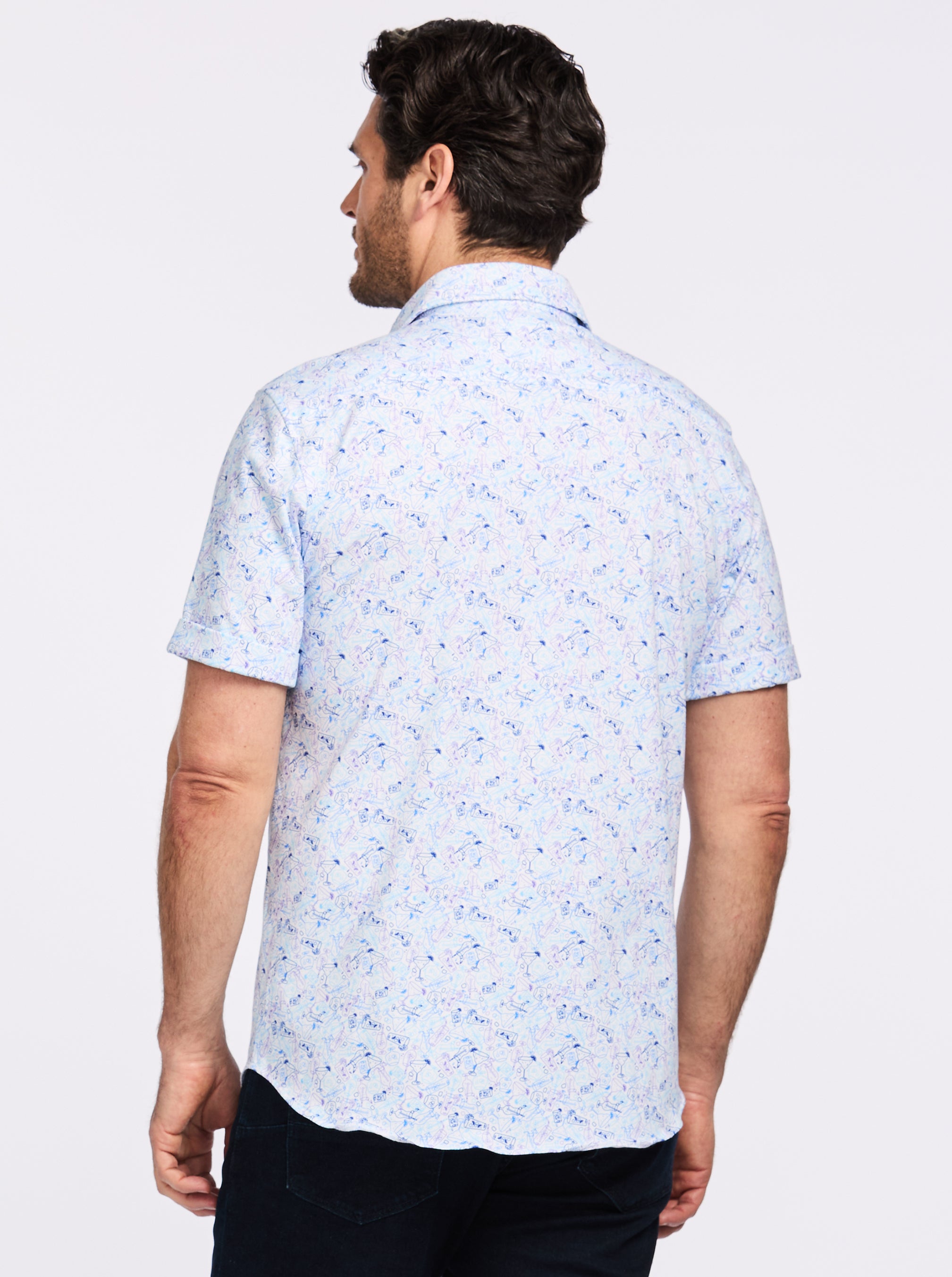 MYERS SHORT SLEEVE BUTTON DOWN SHIRT