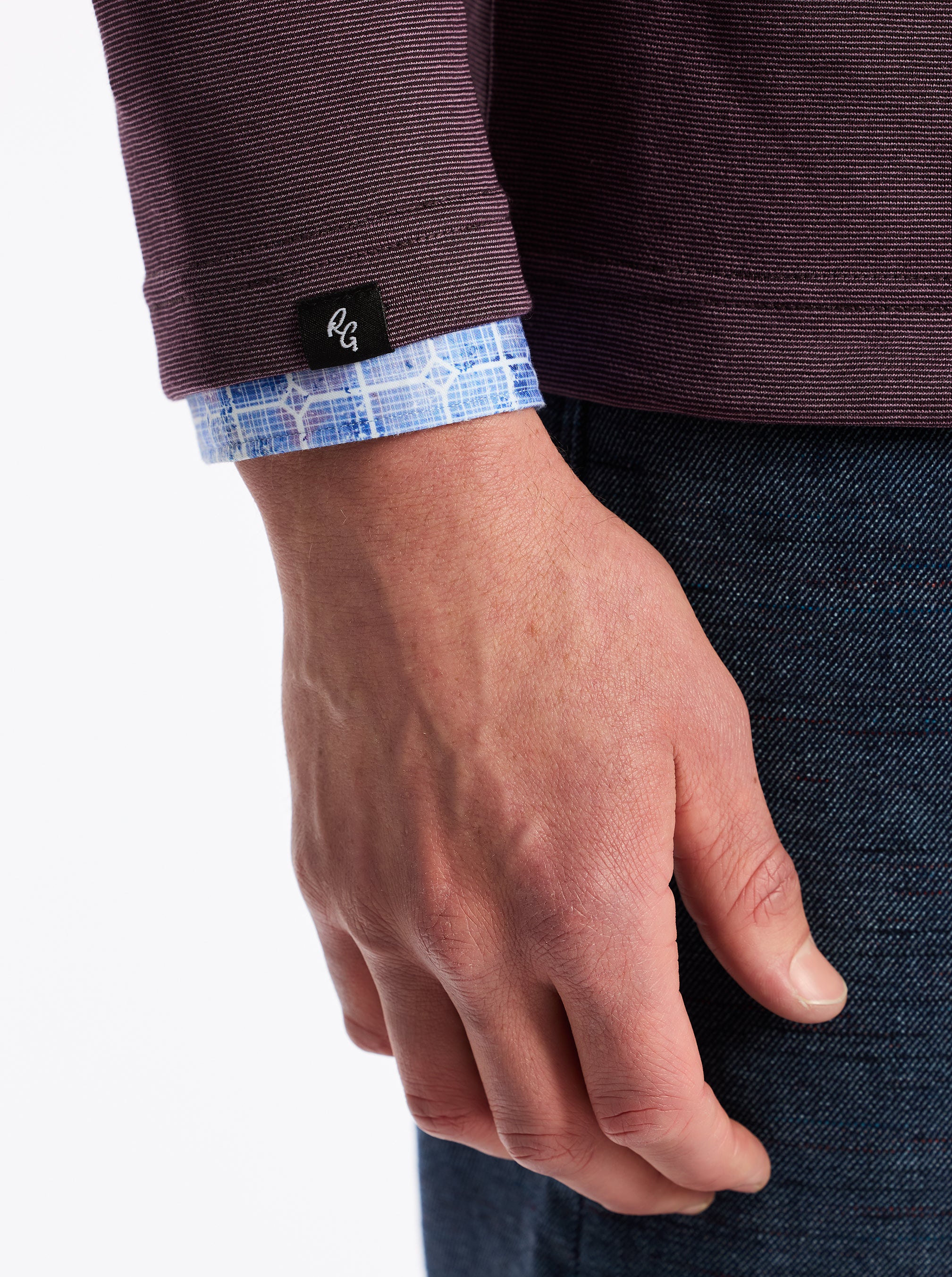 TROLAND LONG SLEEVE KNIT SHIRT