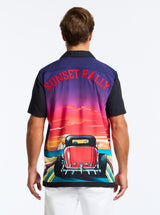 SUNSET RALLY SHORT SLEEVE BUTTON DOWN SHIRT