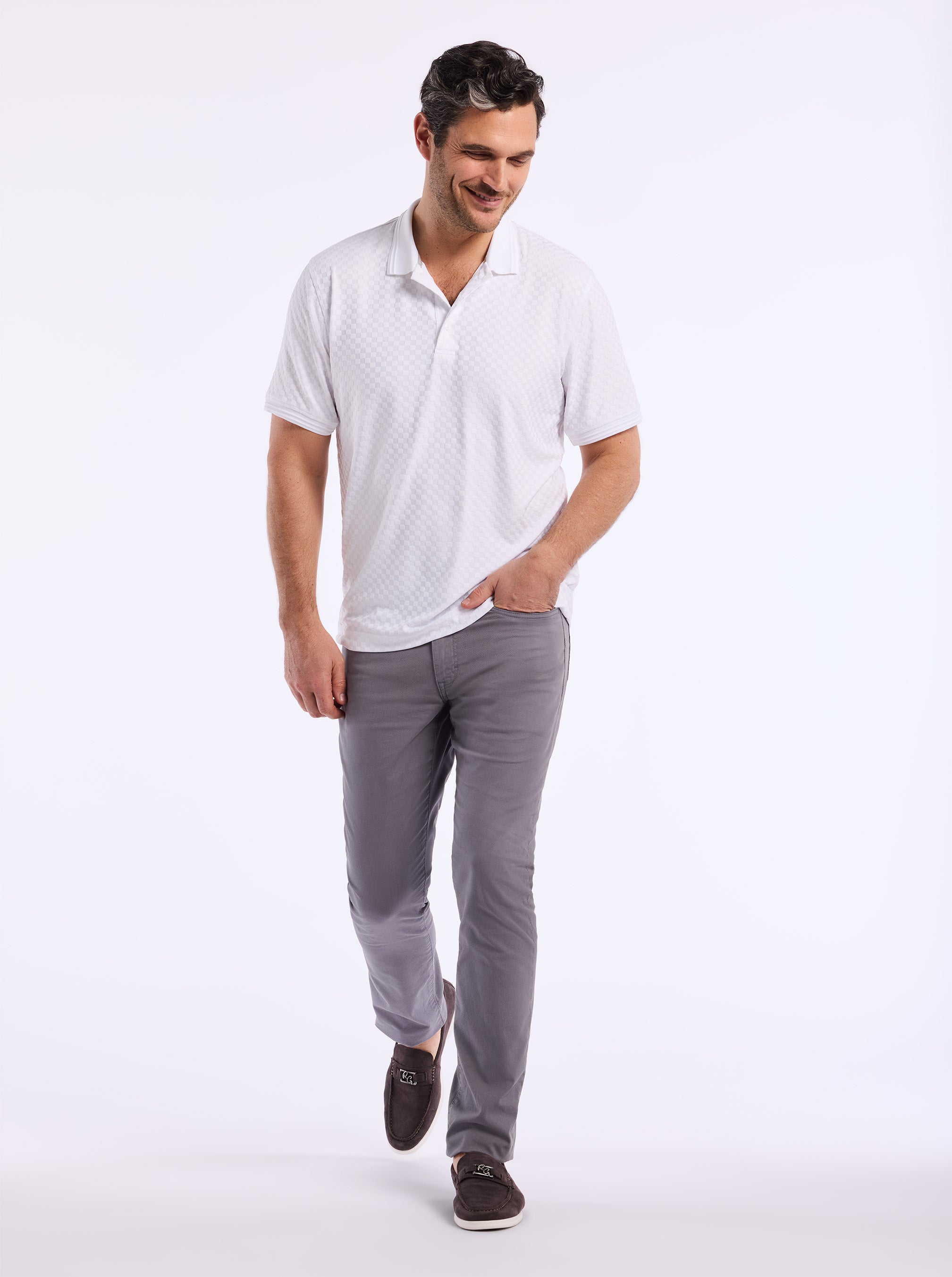 AARON SHORT SLEEVE POLO