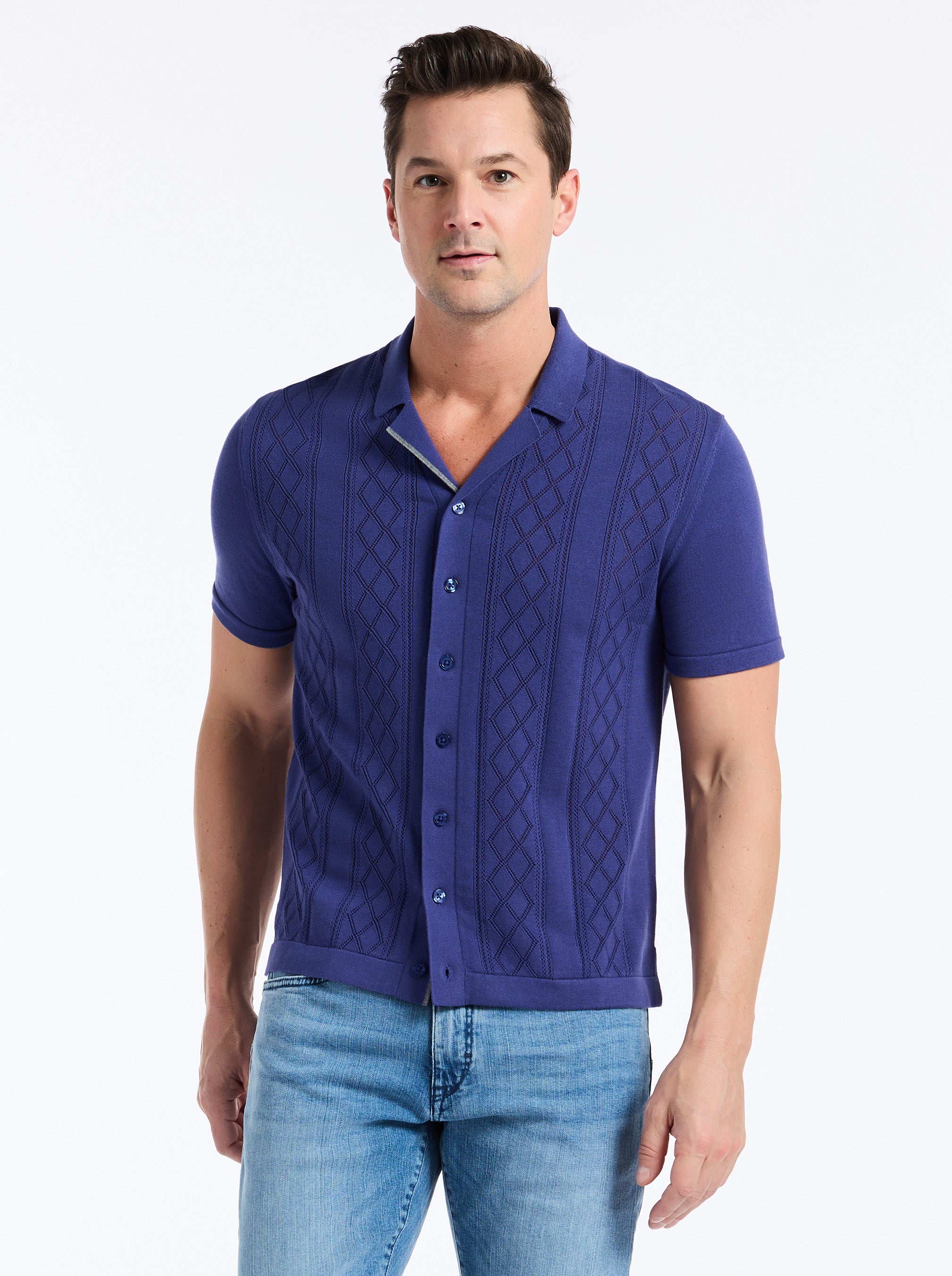 TAMBOR SHORT SLEEVE SWEATER