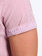 FORNILLO SHORT SLEEVE BUTTON DOWN SHIRT