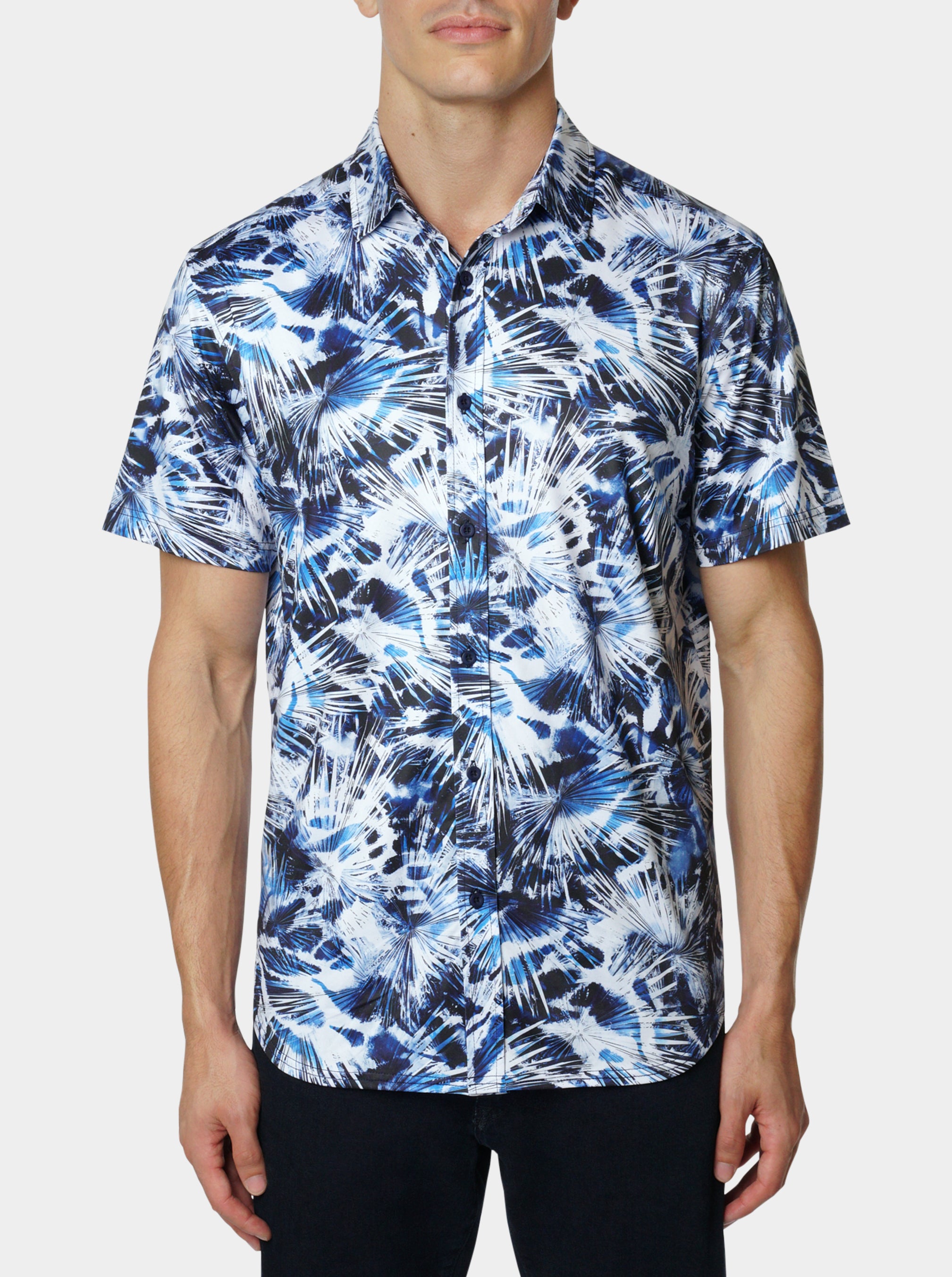 DONATO SHORT SLEEVE BUTTON DOWN SHIRT