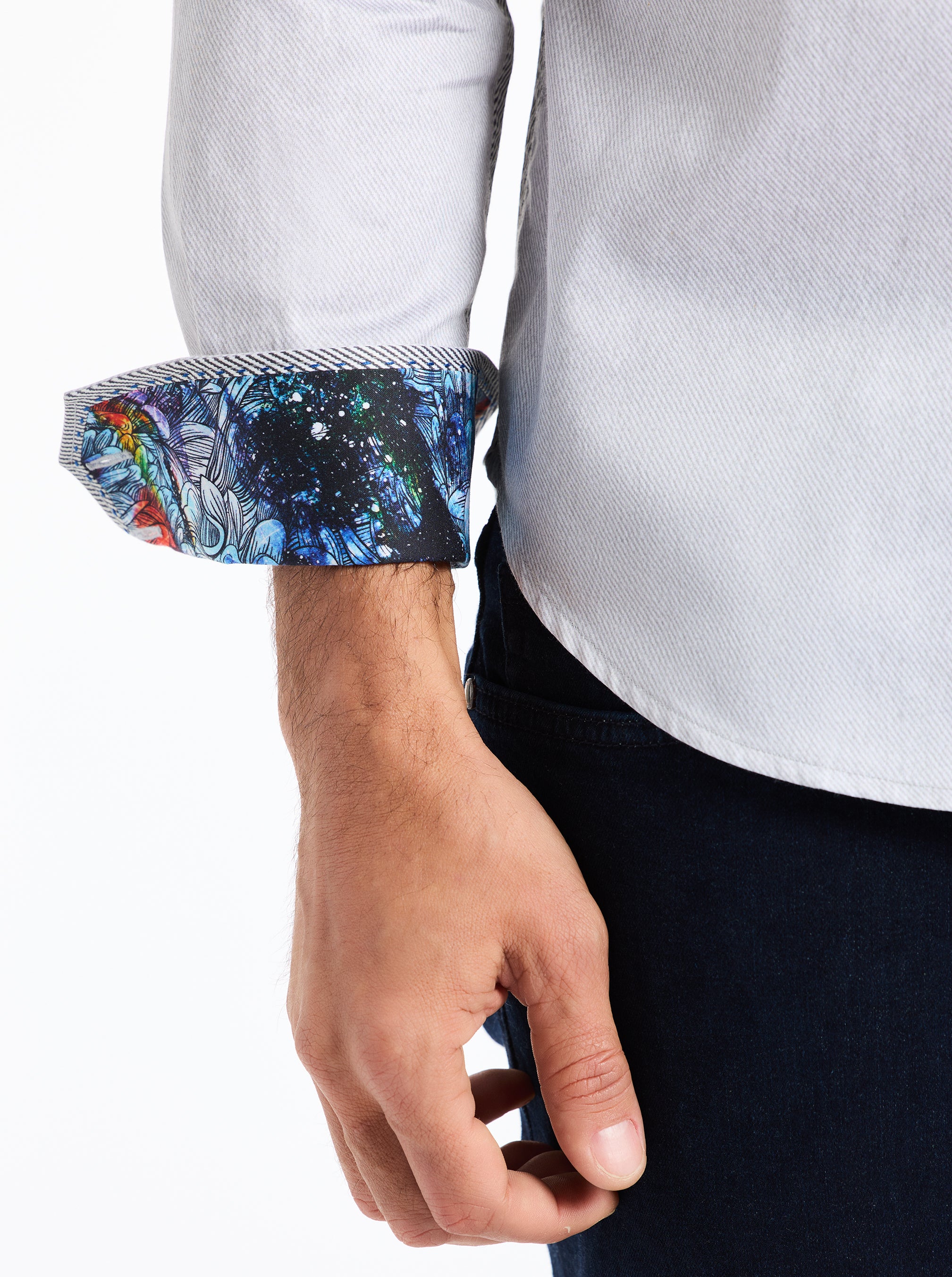 CHASE LONG SLEEVE BUTTON DOWN SHIRT