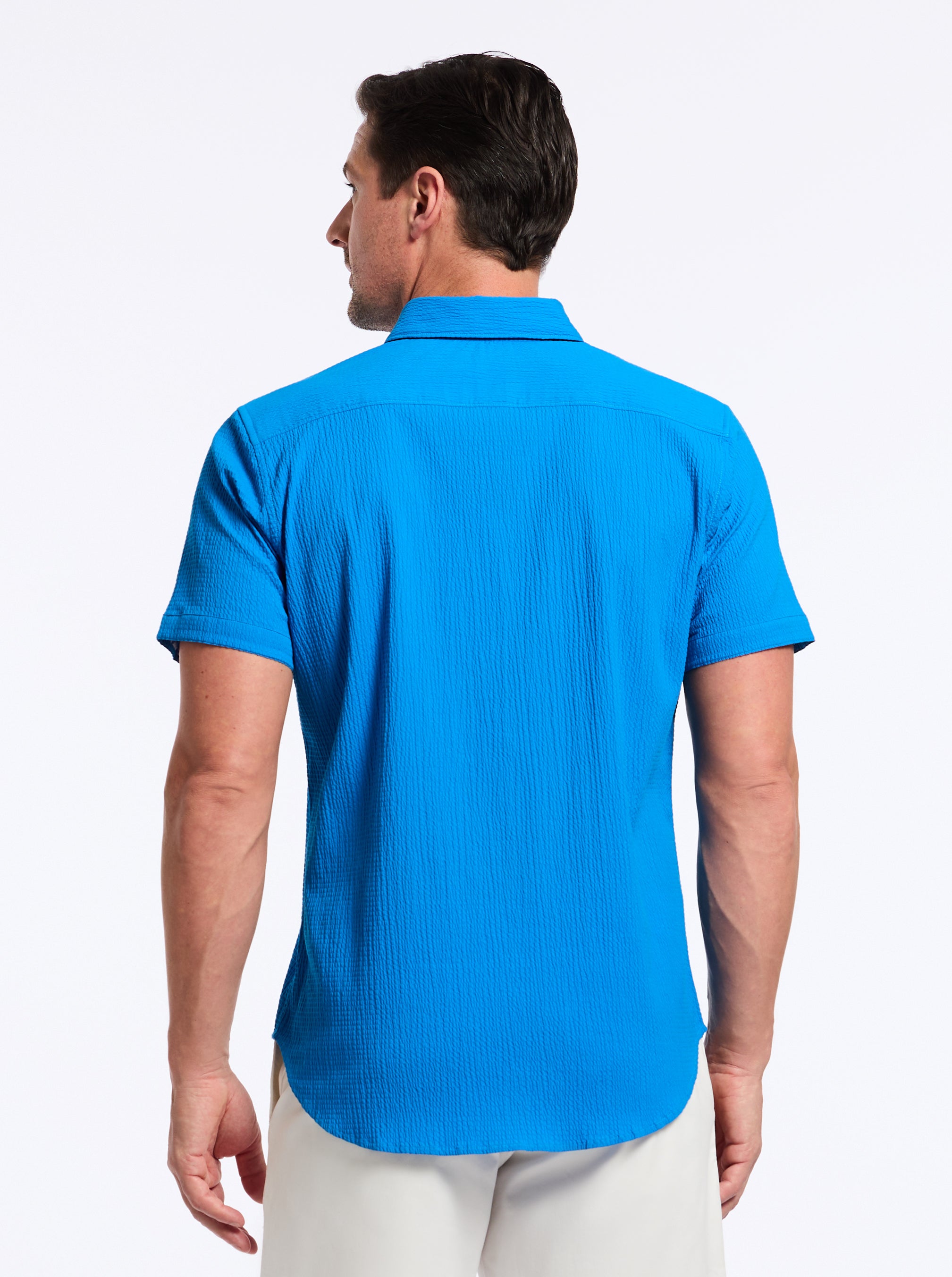 THRESHER SHORT SLEEVE BUTTON DOWN SHIRT