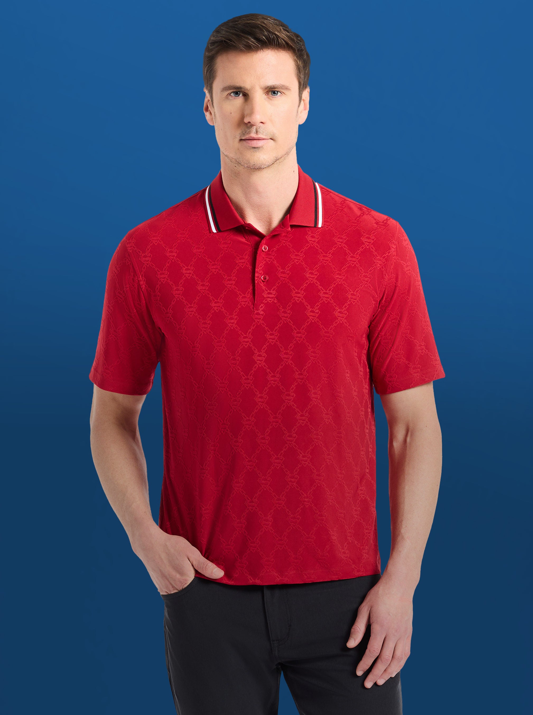 SUPERMAN™ x ROBERT GRAHAM S-SHIELD SHORT SLEEVE POLO