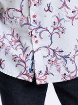 VINO VINES LONG SLEEVE BUTTON DOWN SHIRT