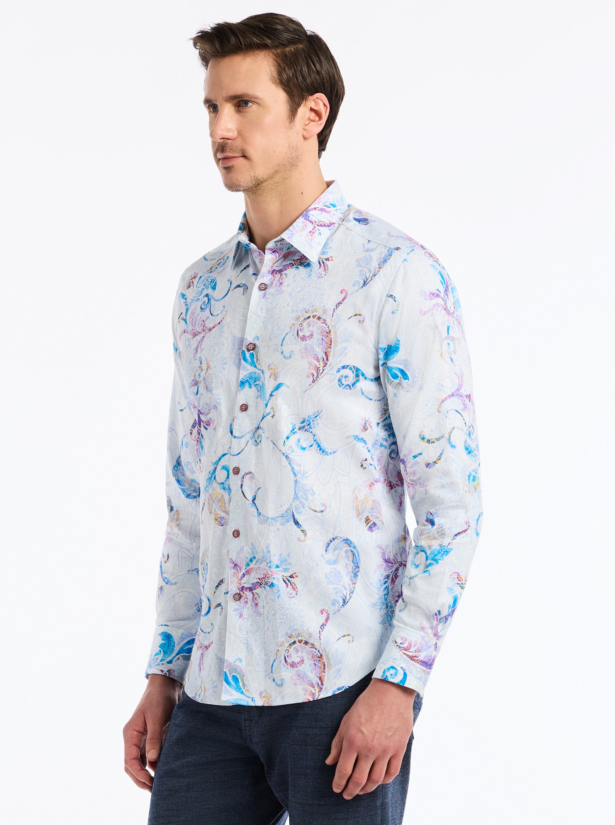 TILDEN LONG SLEEVE BUTTON DOWN SHIRT