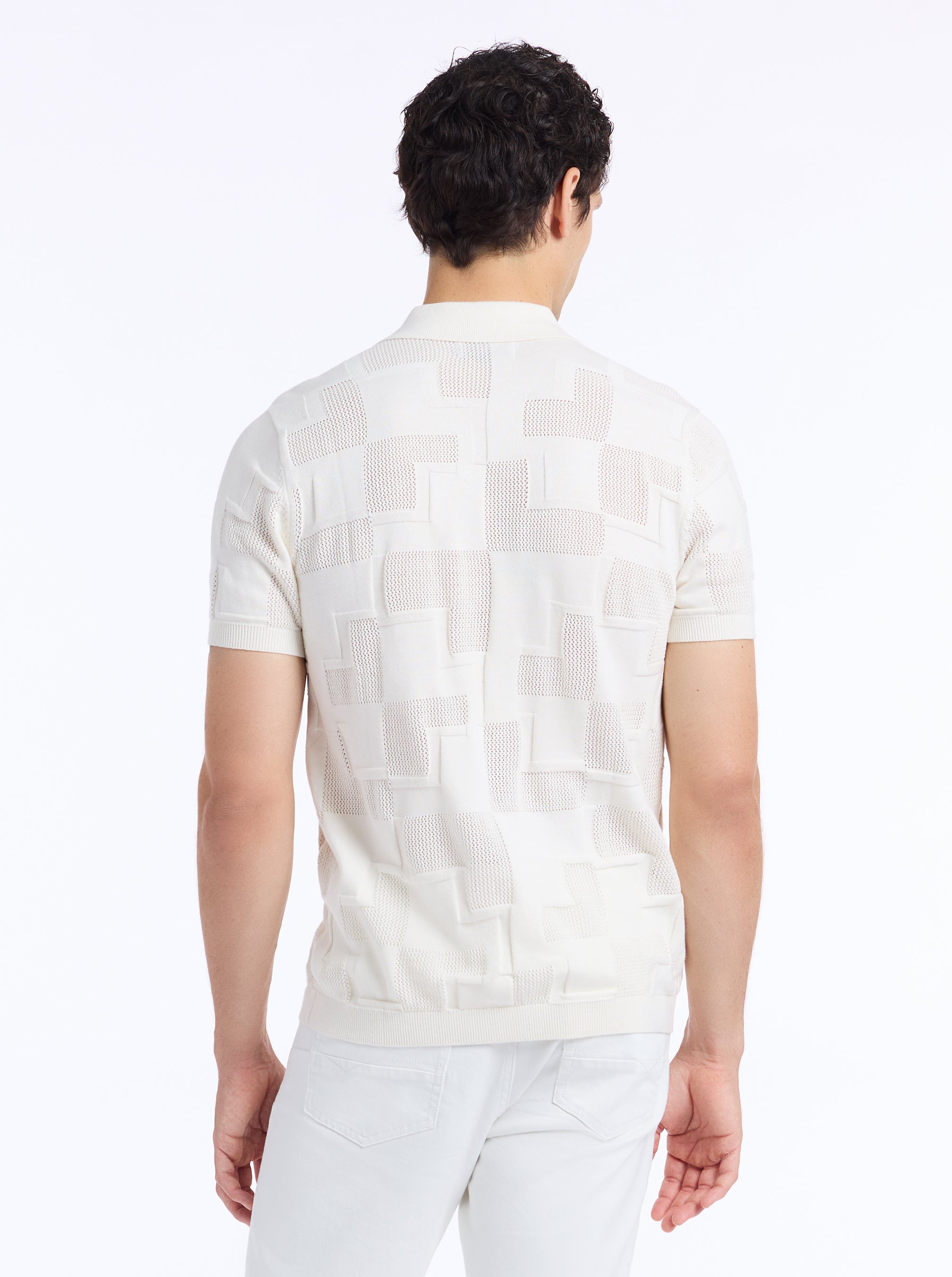 DRAYFORD SHORT SLEEVE SWEATER