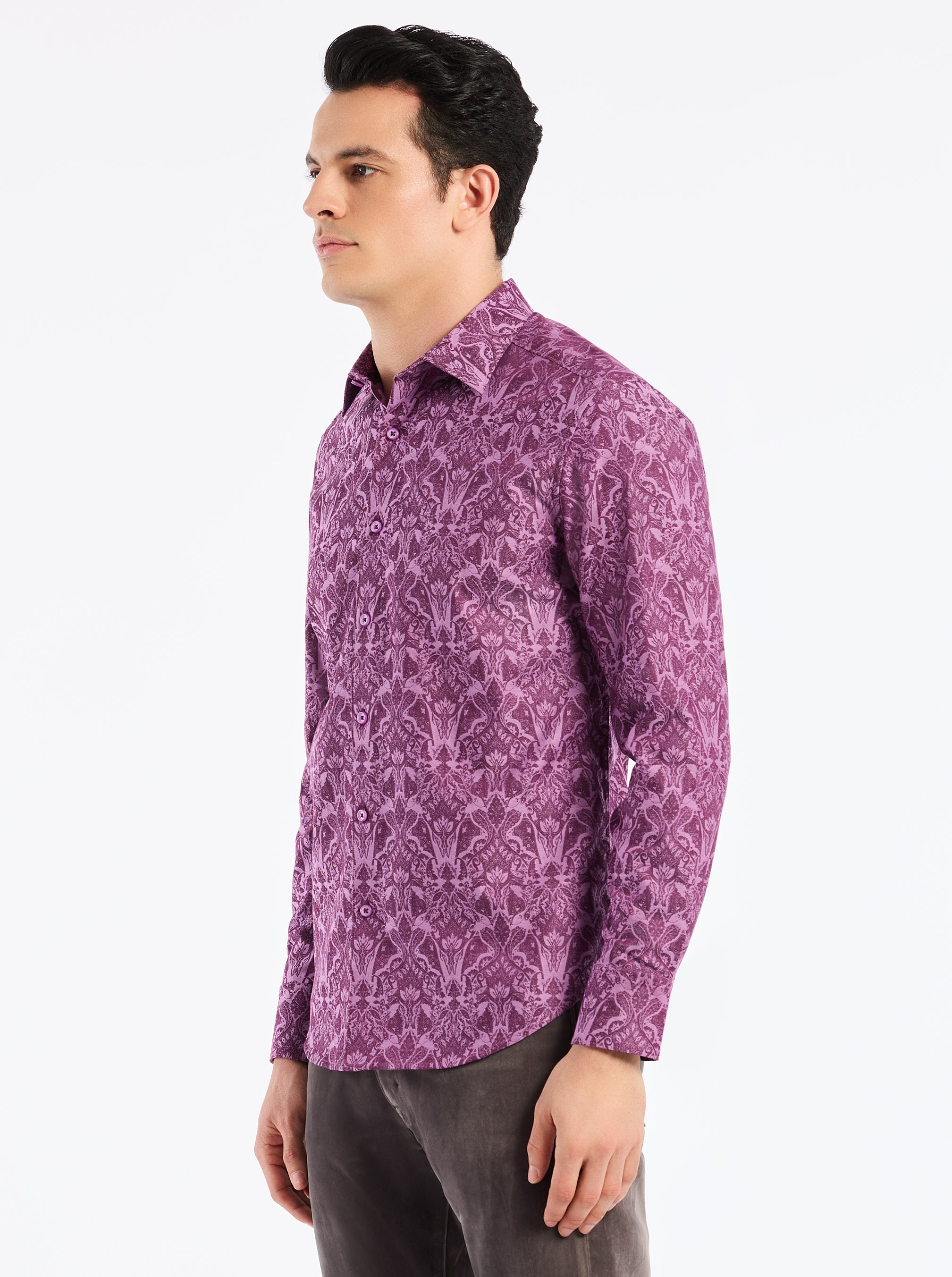 HIGHLAND LONG SLEEVE BUTTON DOWN SHIRT