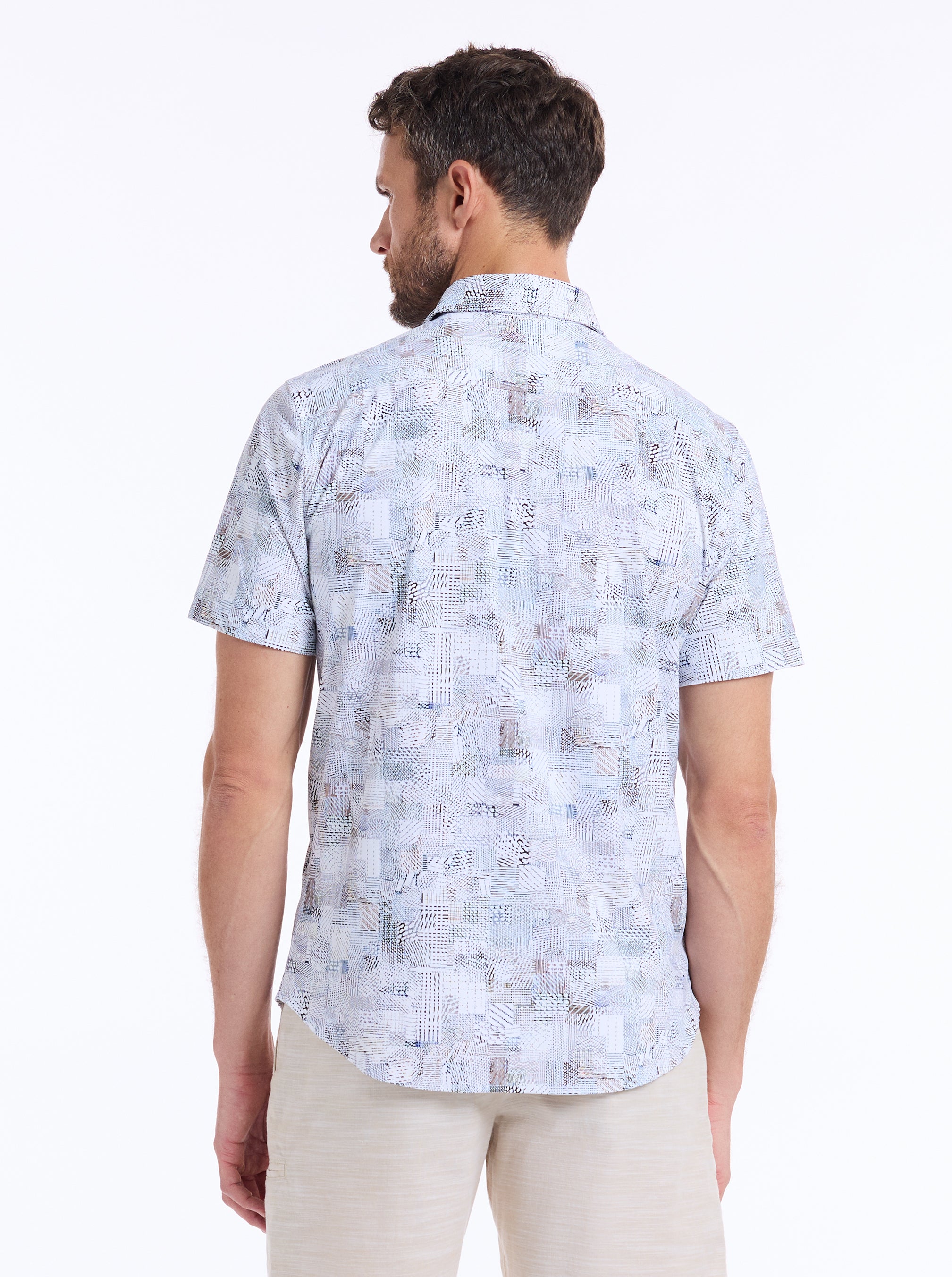 WRATHBONE SHORT SLEEVE BUTTON DOWN SHIRT