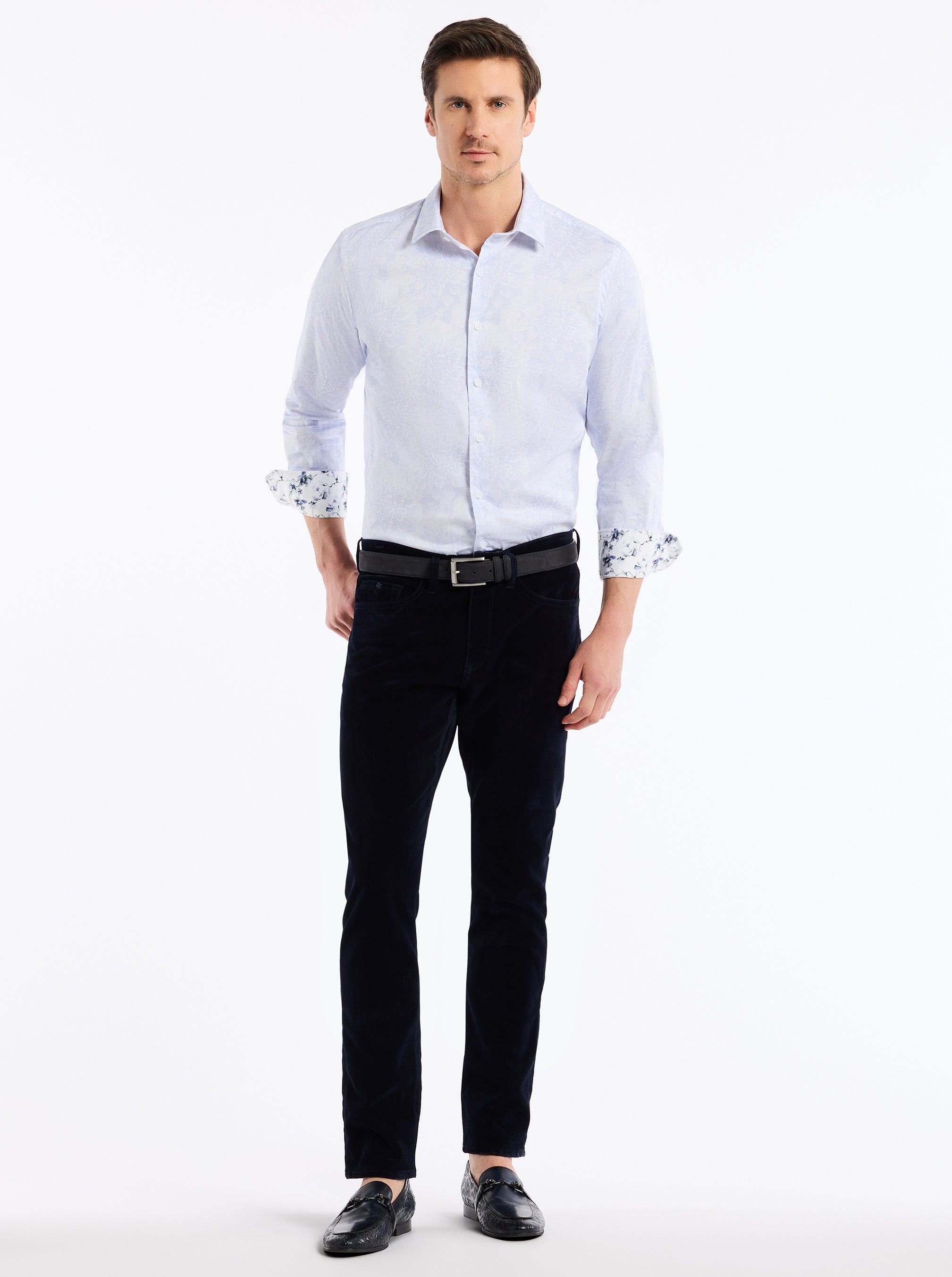 LEXINGTON LONG SLEEVE BUTTON DOWN SHIRT