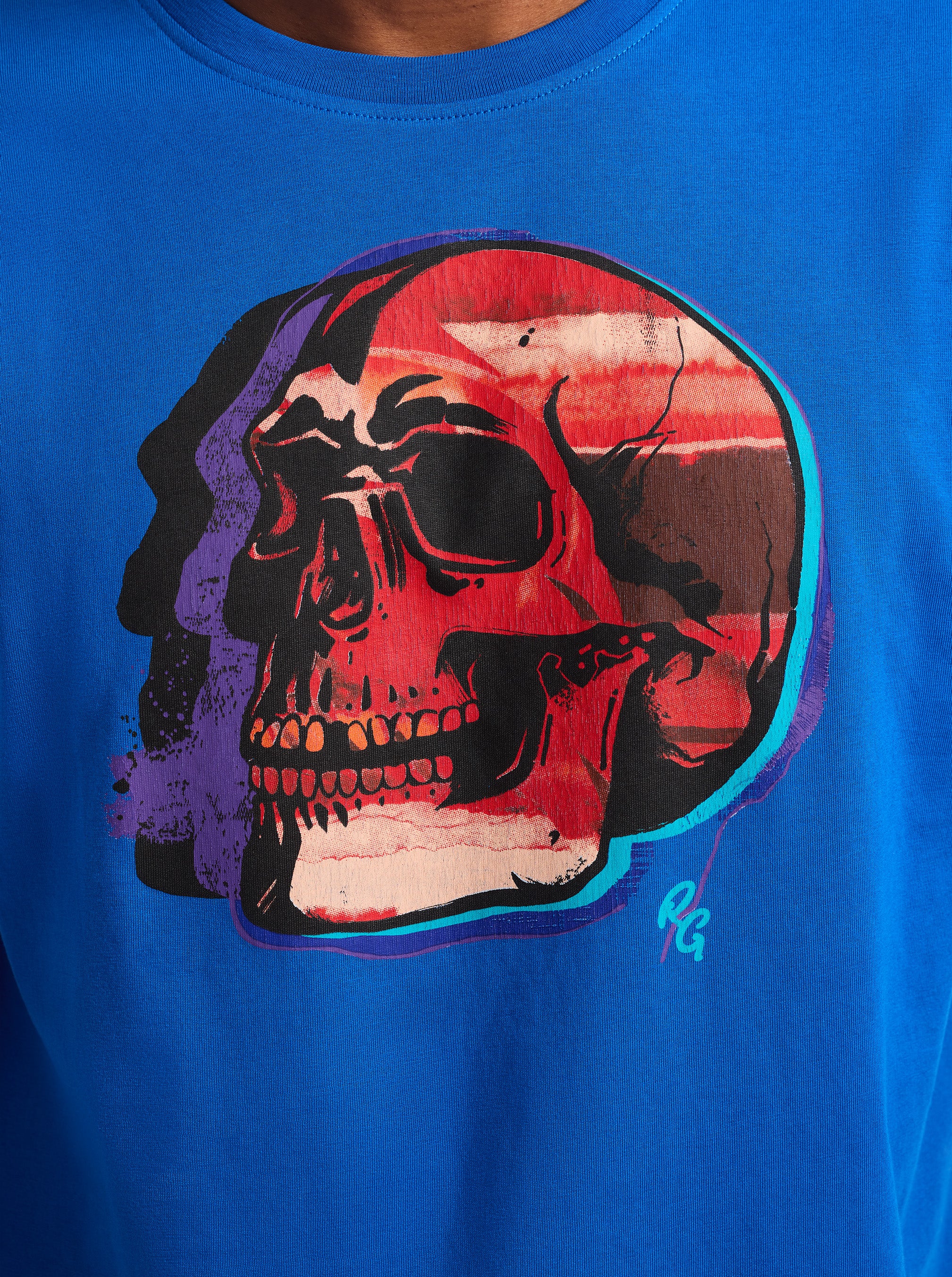 STAMP SKULL SHORT SLEEVE T-SHIRT