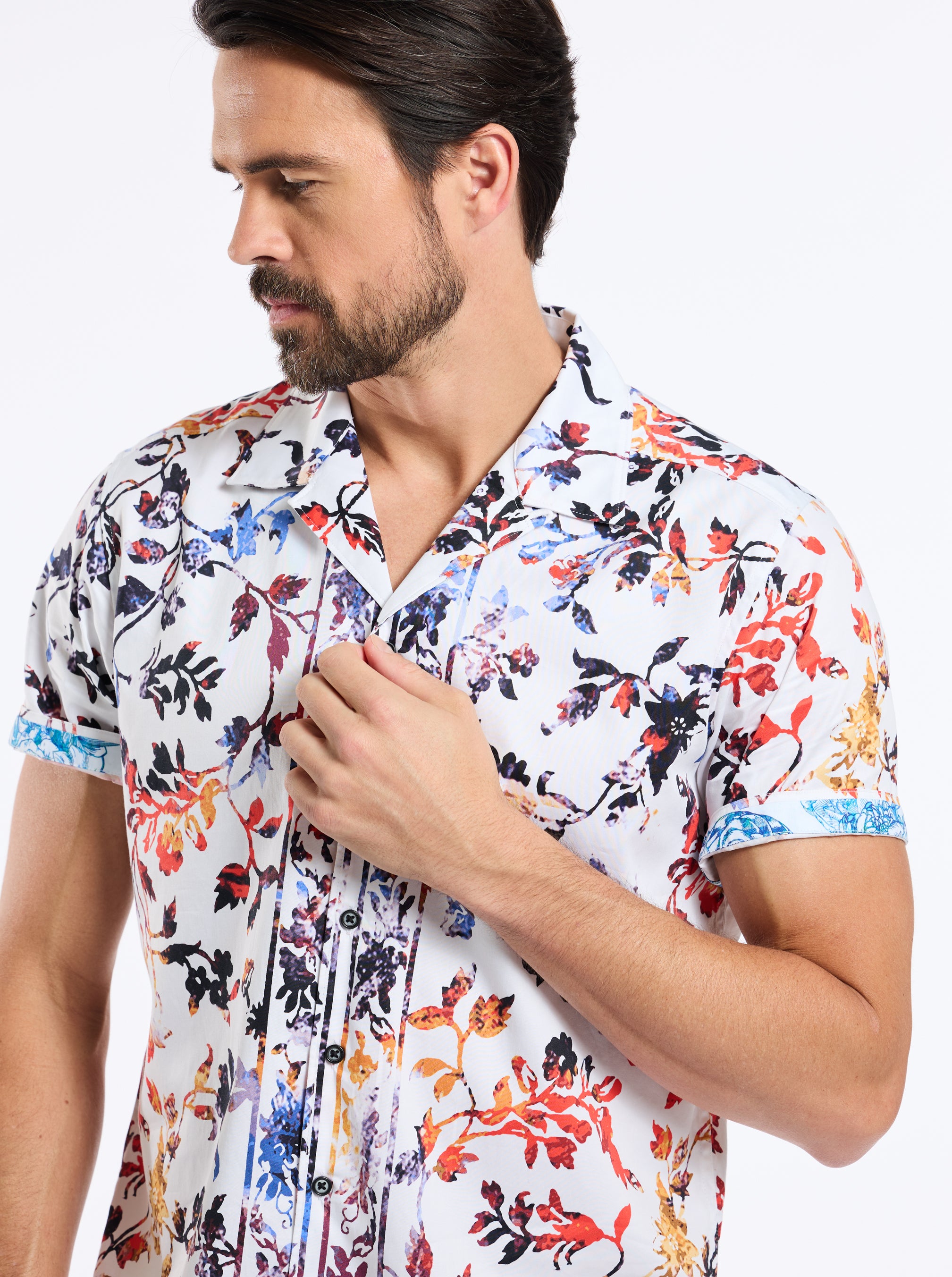 MORGAN SHORT SLEEVE BUTTON DOWN SHIRT