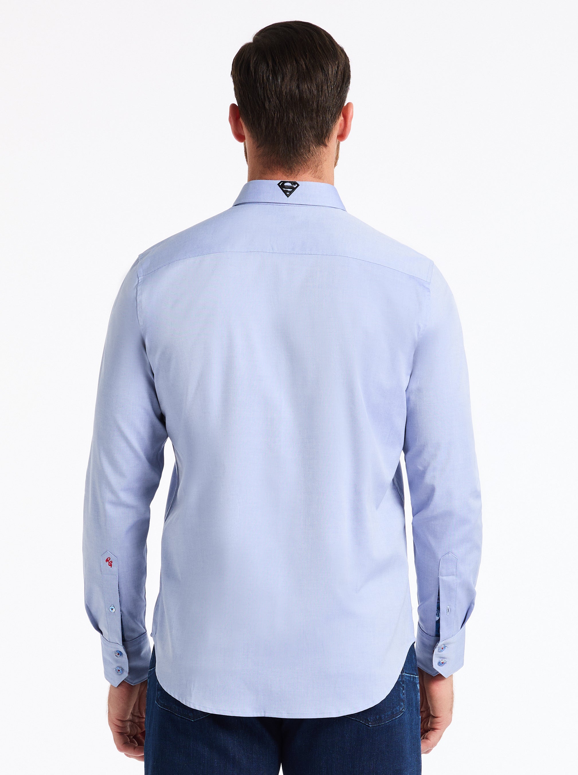 SUPERMAN™ x ROBERT GRAHAM POWER OF HOPE LONG SLEEVE BUTTON DOWN SHIRT